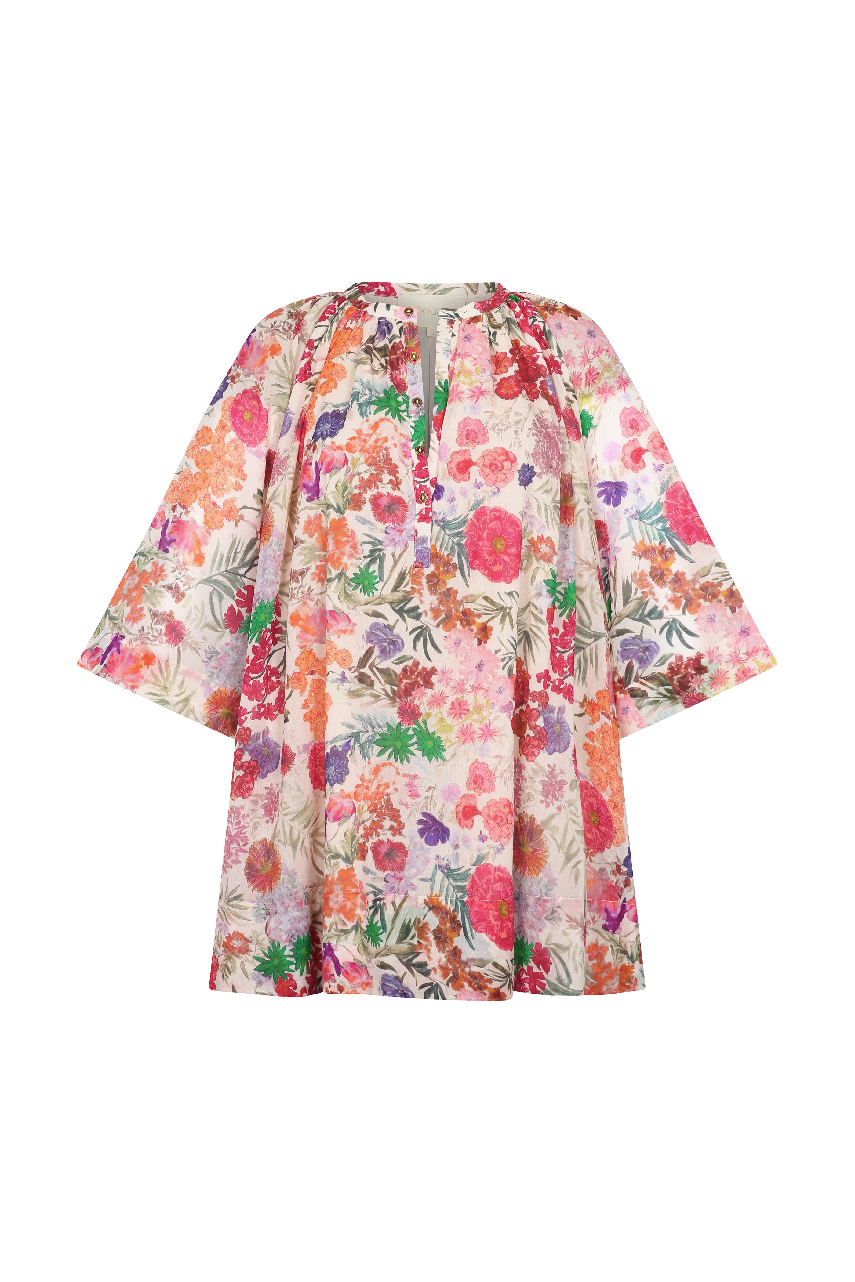 Amala Women's Floral Summer Dress - Lightweight & Comfortable for Beach, Vacation, and Casual Wear