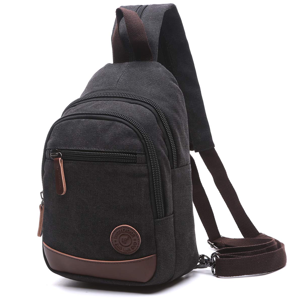 TELOSPORTS Sling Bag - Lightweight Crossbody Backpack for Women & Men, Water-Resistant Shoulder Bag for Travel, Gym, Hiking & Everyday Use