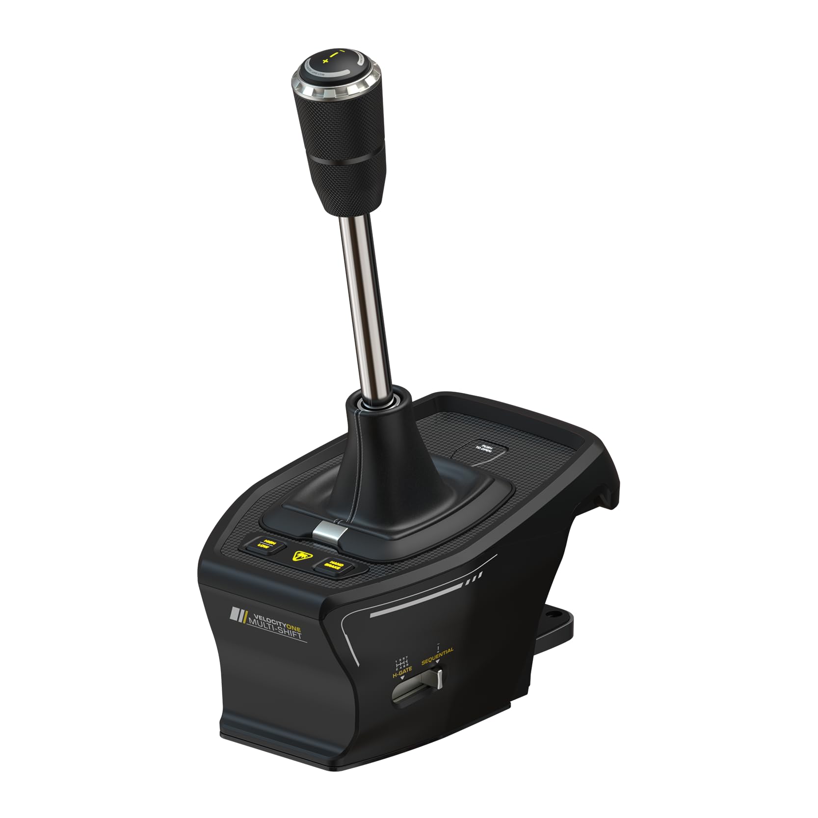 Turtle Beach VelocityOne Multi-Shift Sim Racing Shifter & Handbrake - 7-Gear H-Gate & Sequential Shifter with Handbrake for PC, Xbox Series X|S, Xbox One - Hall Effect Magnetic Sensors - Black - Perfect for Racing Simulators & Gaming Setups