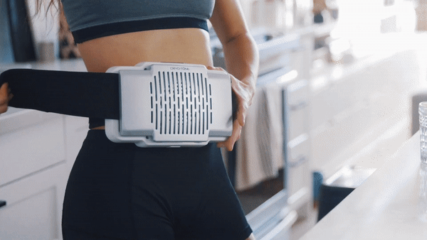 CRYOTONE CURVE ULTRA 3-Pack Muscle Recovery Pads with Extension Belt - Pain Relief for Back, Shoulder & Knee - Perfect for Post-Workout, Injury Recovery & Chronic Pain Management