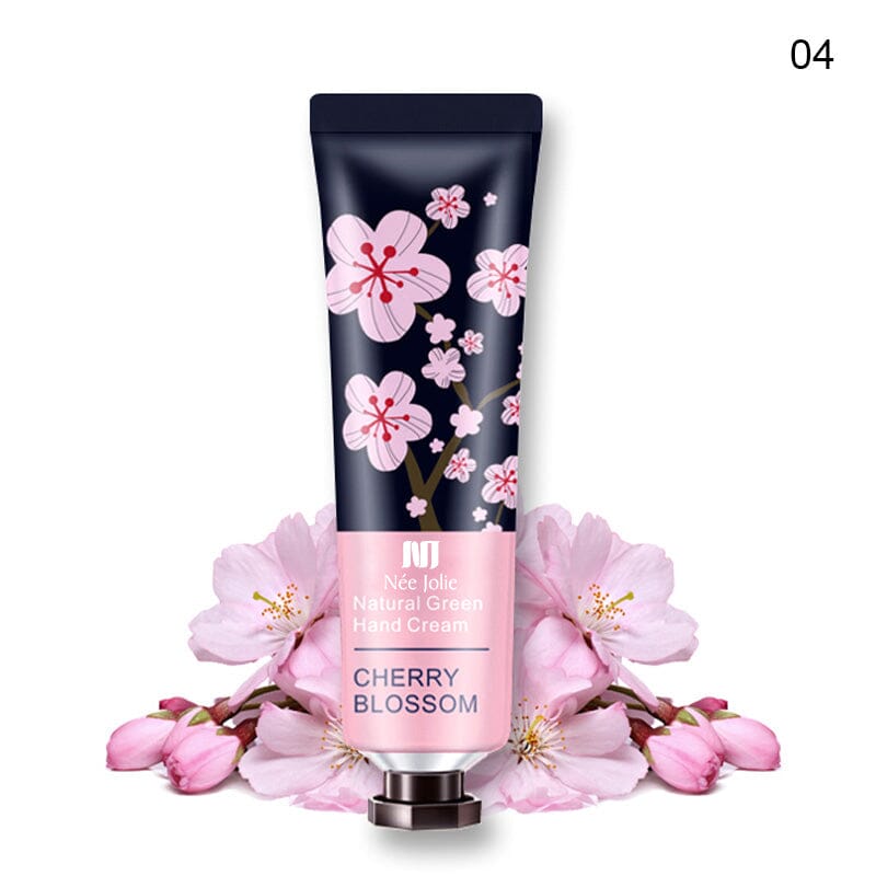NEE JOLIE Natural Green Hand Cream - Organic Moisturizing & Nourishing for Dry Skin - Perfect for Daily Hydration & Gift Giving