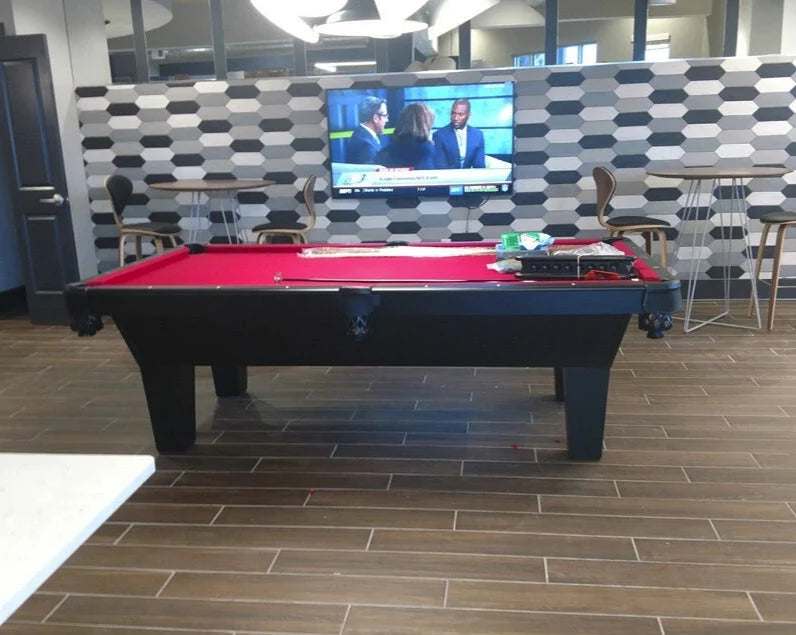 Olhausen Sheraton 8-Foot Pool Table for Home Game Room | Professional Billiards Table for Bars & Recreation Centers