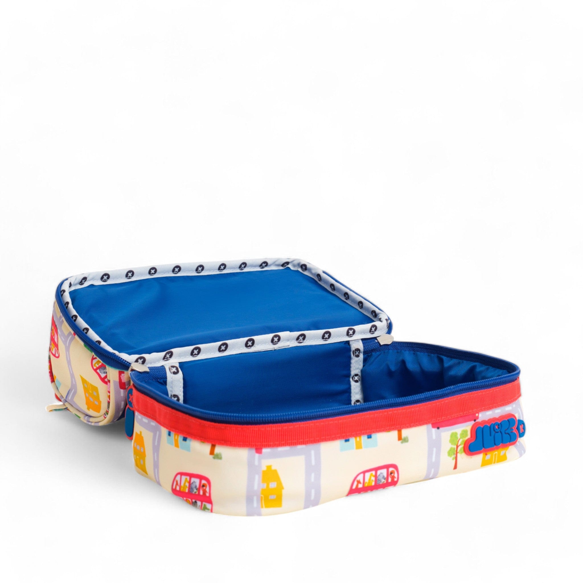 Wheel on the Bus Insulated Lunch Box for Kids - Fun School Lunch Bag with Cool Bus Design - Perfect for Preschool, Daycare & Picnics