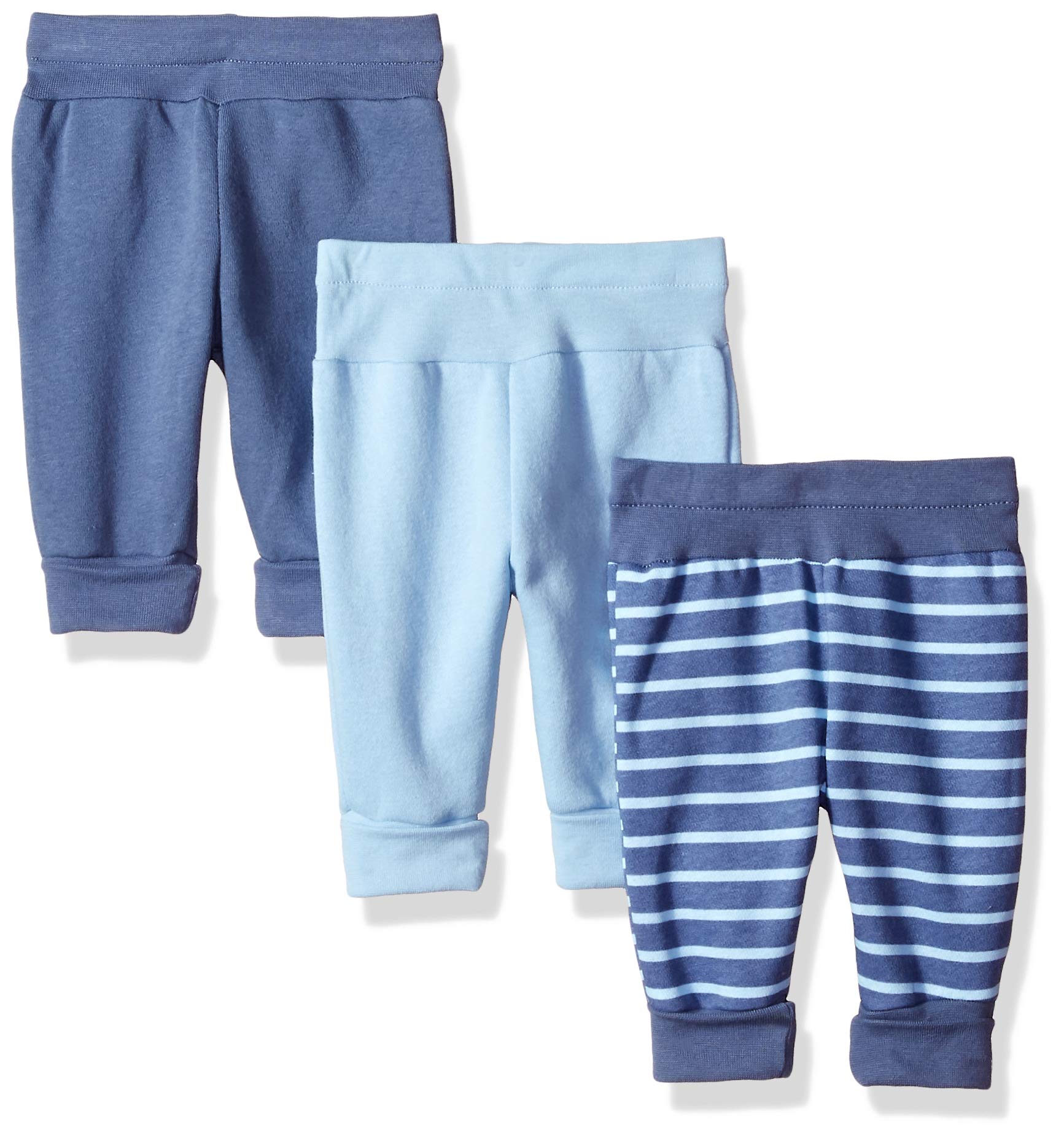 Hanes Girls Fleece Pull-on Pants 3-Pack - Super Soft 4-Way Stretch Joggers for Babies & Toddlers - Cozy Playtime & Lounge Wear for Daycare, Home & Outdoor Activities