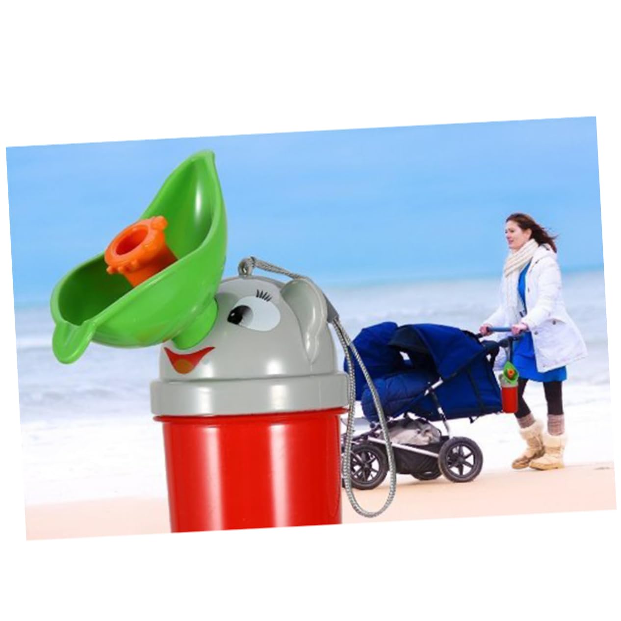 3-Pack Portable Female Urinal for Travel & Emergency - Compact Pee Cup for Women, Red - Ideal for Camping, Road Trips & Outdoor Adventures