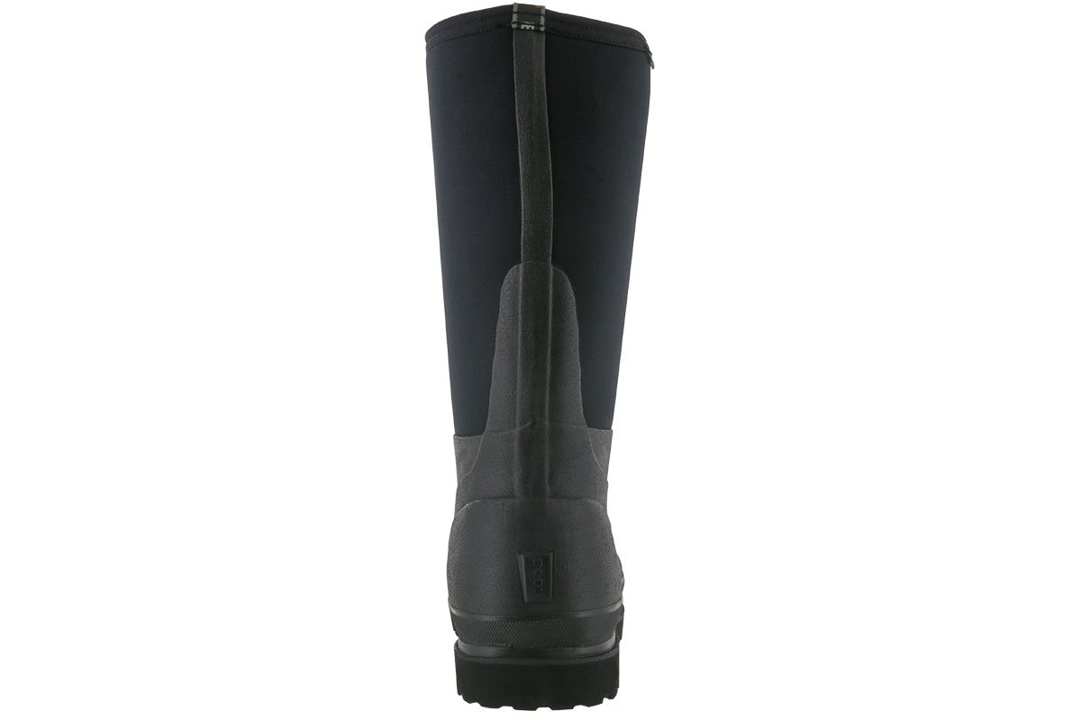 Bogs Rancher Black Waterproof Insulated Work Boots for Men - Durable Winter & Outdoor Work Boots for Farming, Construction & Hiking