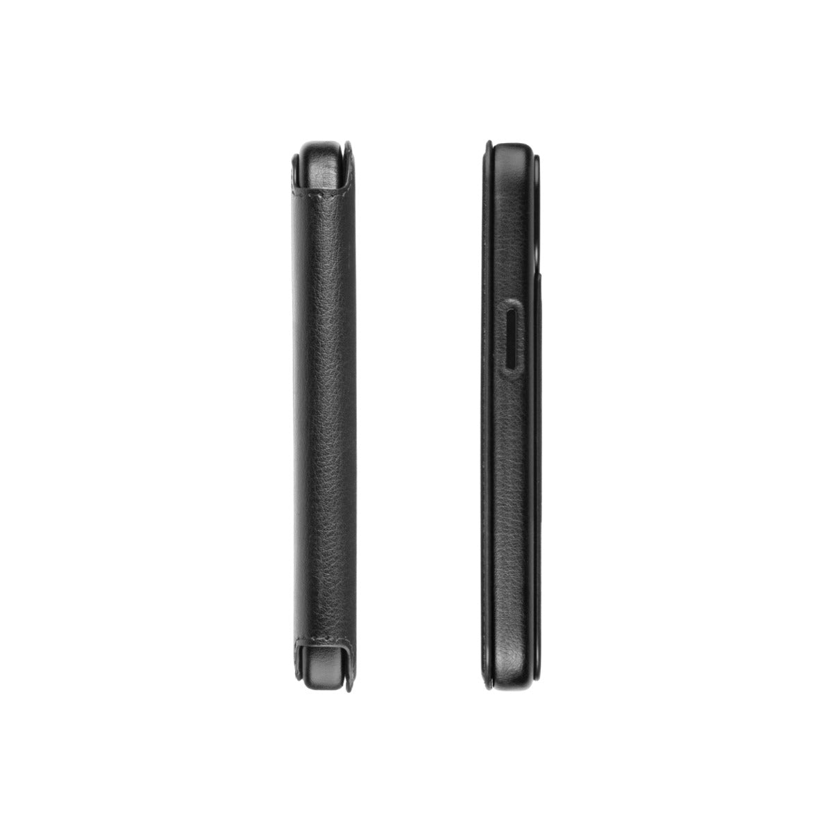 3sixT SlimFolio Case for iPhone 15 - Ultra Thin Protective Cover with Premium PU Leather - Perfect for Work, Travel & Everyday Use (Black)