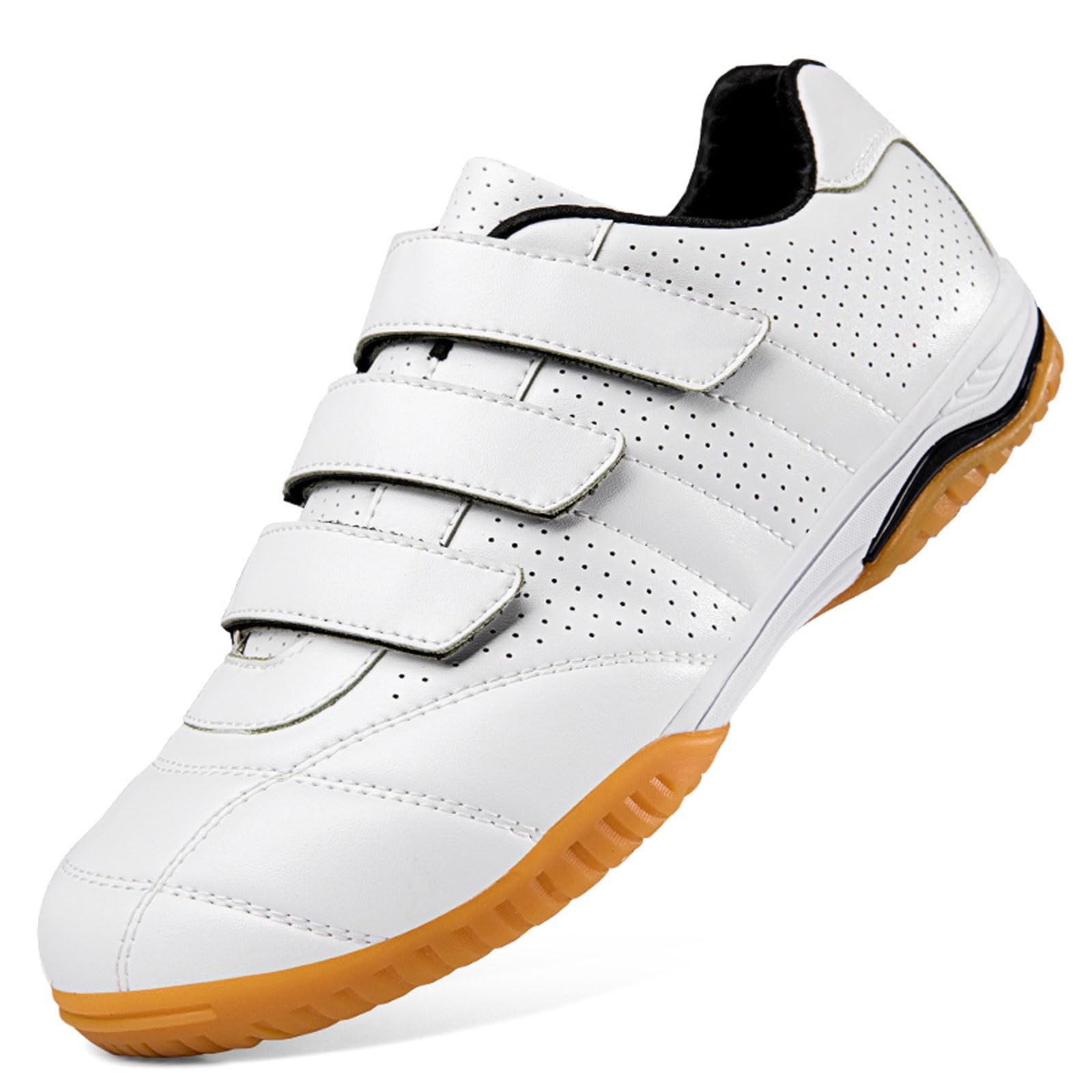 Professional Fencing Shoes for Men & Women - Anti-Slip, Durable Competition Sports Shoes (White, Size 45) - Perfect for Fencing Training & Tournaments
