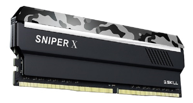 G.Skill Sniper X Series 16GB (2x8GB) DDR4 RAM 3600MHz CL19 Gaming Memory Kit - Perfect for PC Gaming, Video Editing & High-Performance Computing