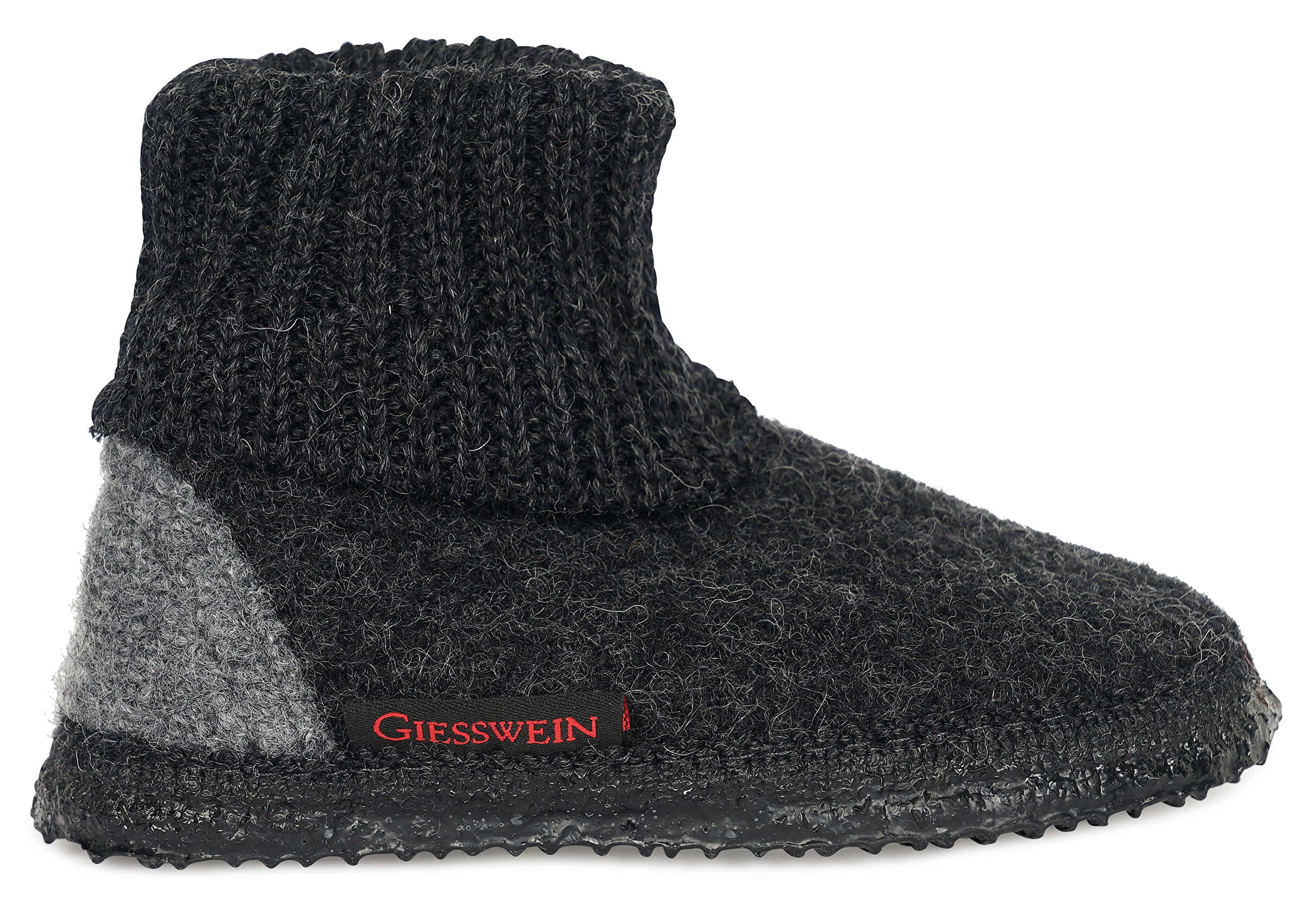 Giesswein Unisex Kids' High Slippers - Warm & Comfortable House Shoes for Boys and Girls - Perfect for Indoor Wear, Bedroom, and Cozy Home Relaxation
