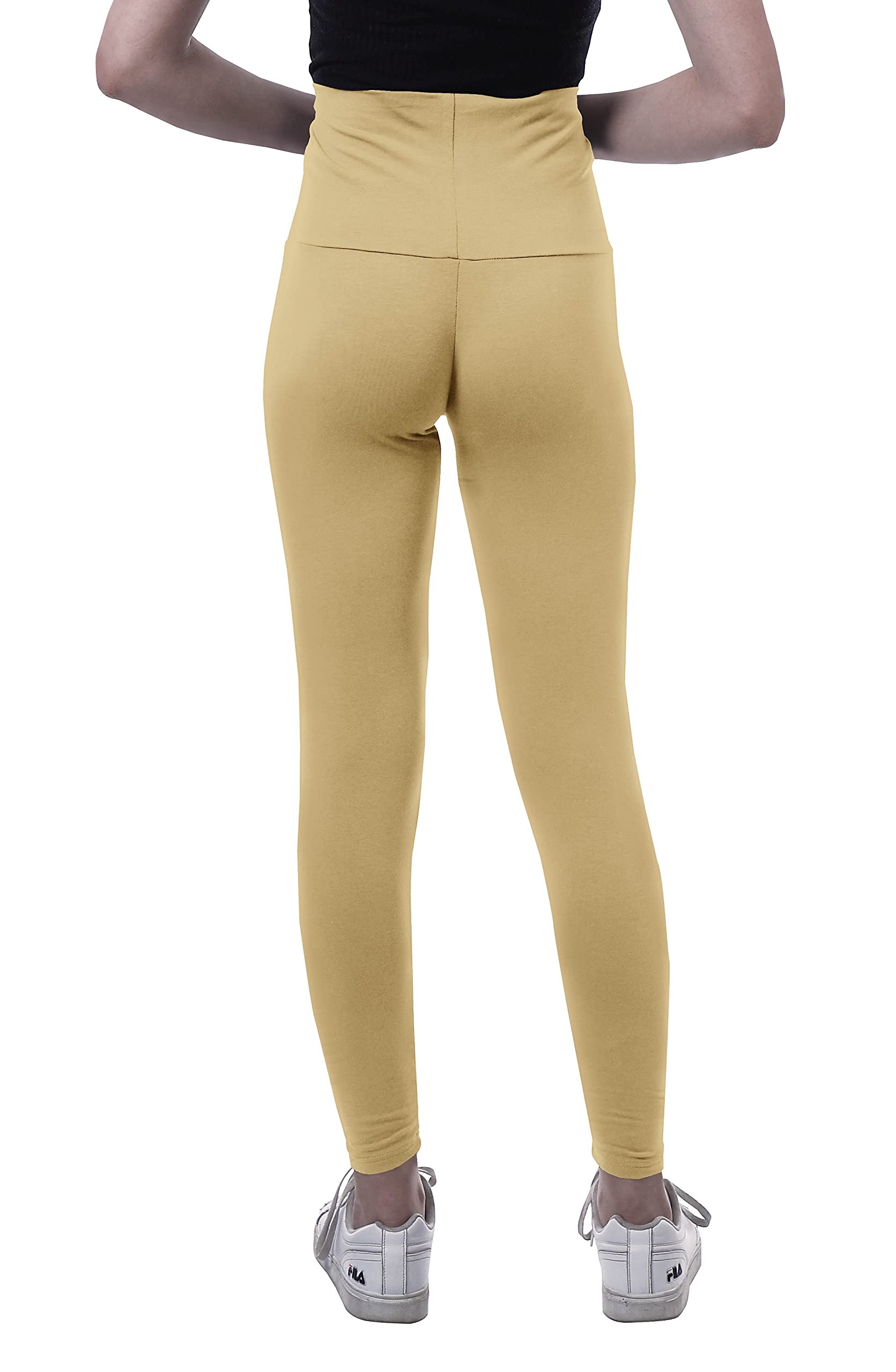 High Waisted Yoga Pants for Women - Moomaya Corset Style Workout Leggings | Tummy Control & Comfort | Perfect for Yoga, Gym & Everyday Wear