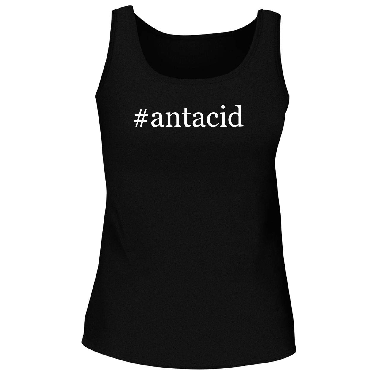 #Antacid - Women's Soft & Comfortable Hashtag Sleeveless Tank Top for Yoga, Gym & Casual Wear | Trendy Graphic Tee for Summer Outfits