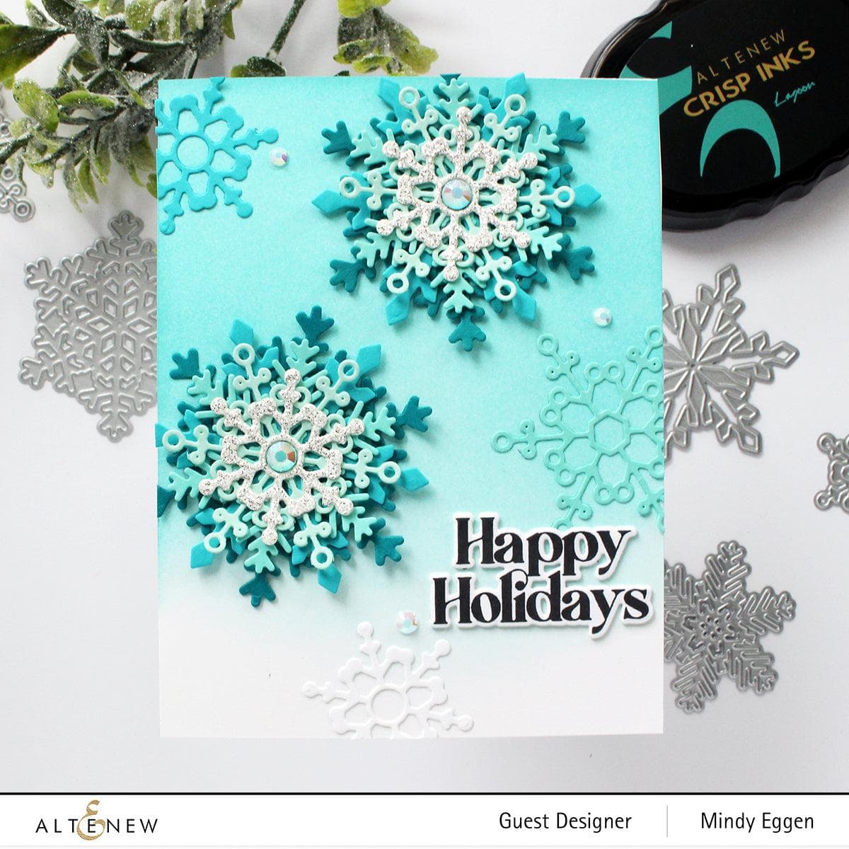 Festive Tree Stamp Set for DIY Holiday Cards, Scrapbooking & Gift Wrapping - Christmas Crafting Supplies