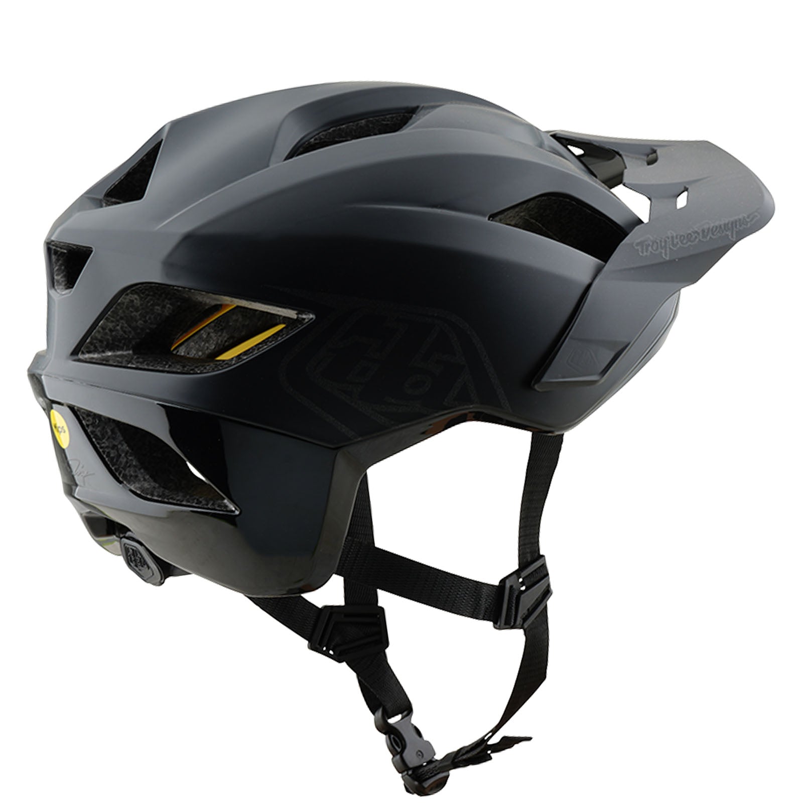 Flowline Helmet - Lightweight & Durable Bike Helmet for Adults - Matte Black / Charcoal - Perfect for Cycling, Mountain Biking & Commuting