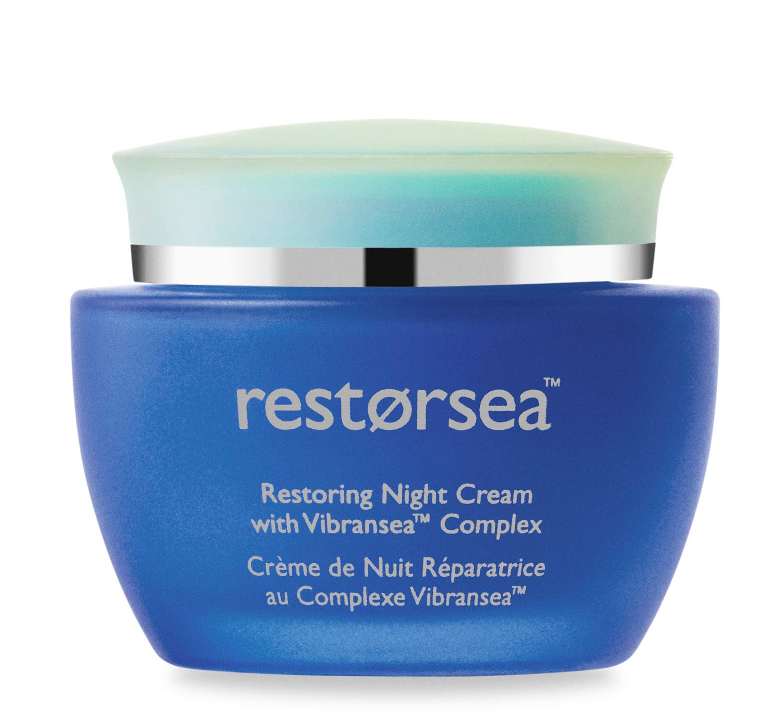 Restoring Night Cream with Vibransea Complex - 1.7oz Anti-Aging Moisturizer for Deep Hydration & Skin Repair | Perfect for Dry, Sensitive Skin & Overnight Rejuvenation