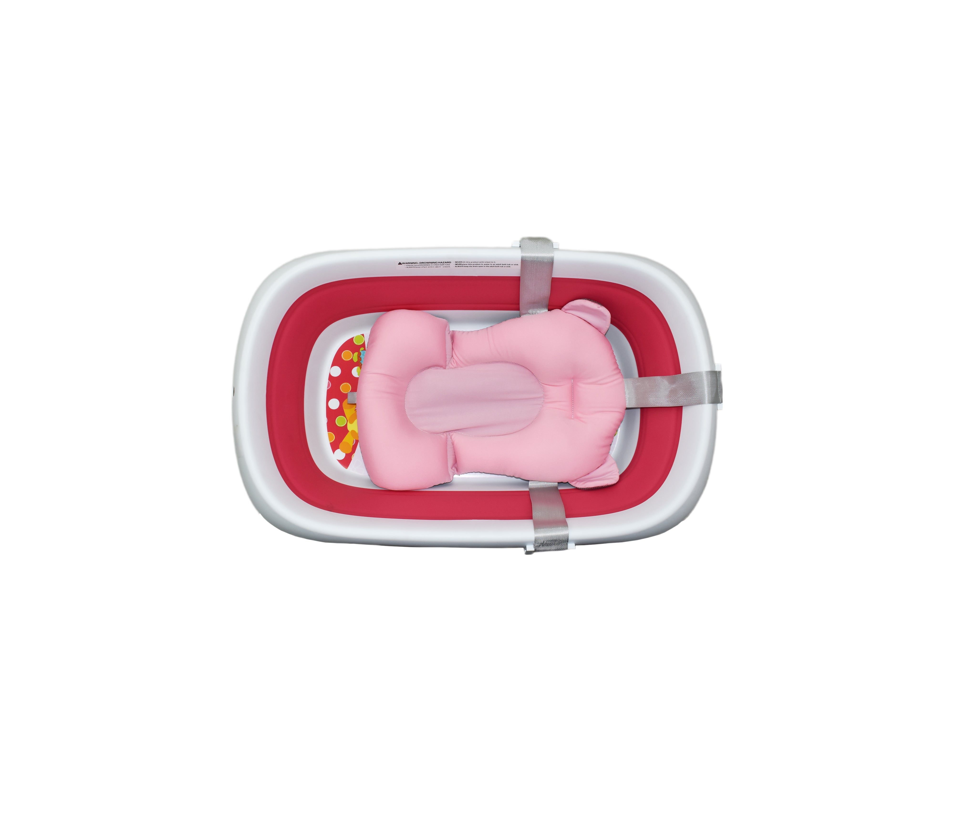 Foldable Baby Bathtub - Portable & Safe for Newborns & Toddlers - Perfect for Travel, Home, and Outdoor Use