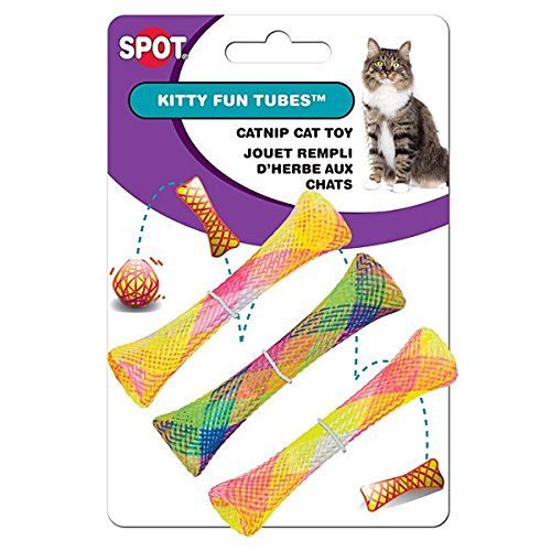 Best Kitty Fun Tubes Catnip Cat Toy - Durable Interactive Play for Indoor Cats - Perfect for Playtime & Exercise