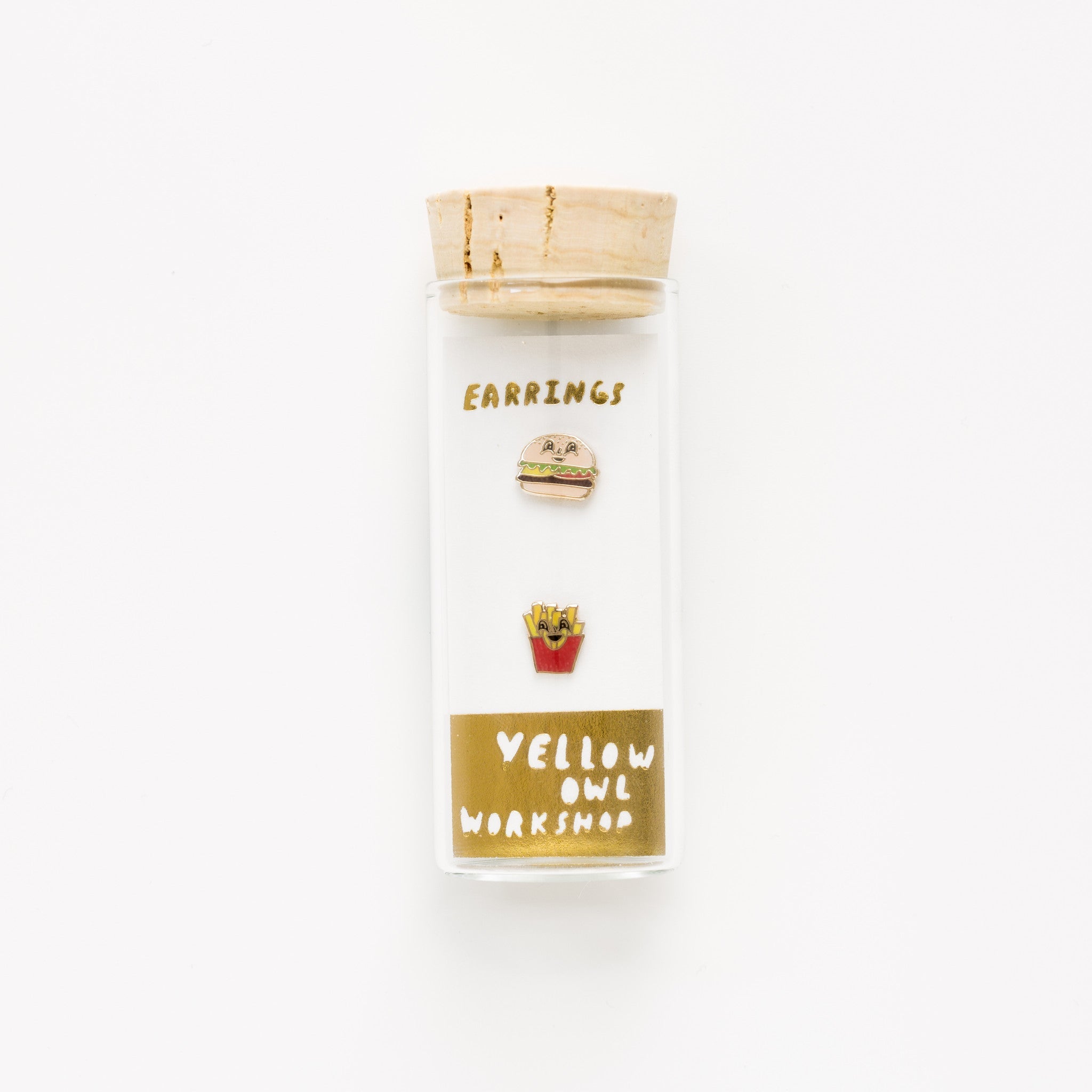 Stylish Burger & Fries Earrings - Fun Fast Food Jewelry for Women - Perfect for Casual Outings, Parties & Themed Events