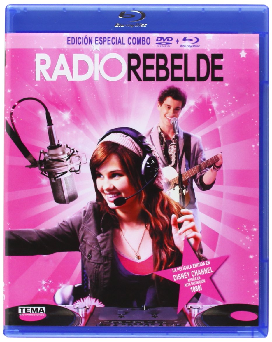 Radio Rebel (Blu-Ray + DVD Combo Pack) - Region B Import from Spain - Perfect for Family Movie Nights & Teen Sleepovers