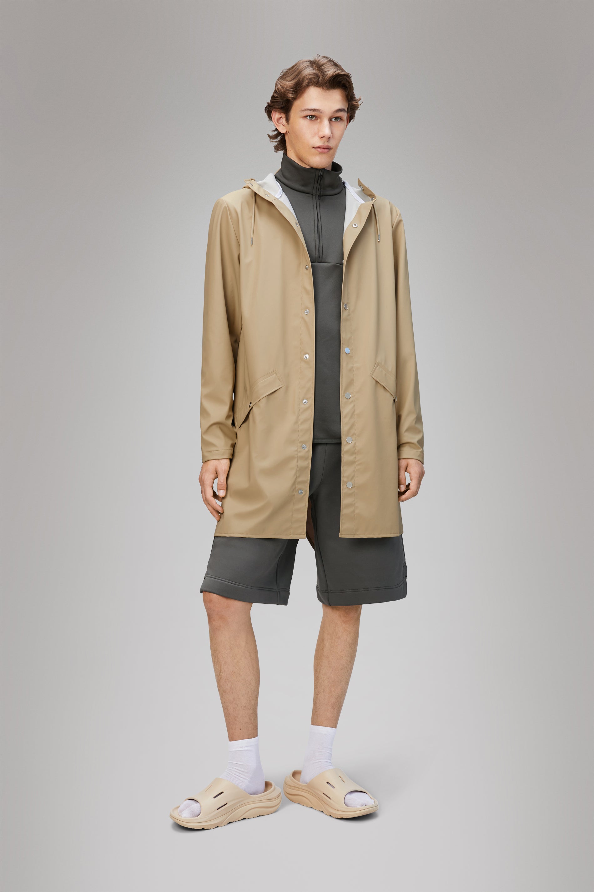 Men's Long Jacket - Stylish & Warm Winter Coat for Outdoor Activities | Waterproof & Windproof Jacket for Hiking, Camping & Daily Wear