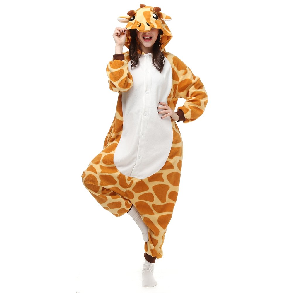 Adult Animal Onesies Pajamas - Soft & Cozy Halloween Costume Sleepwear for Women & Men | Perfect for Cosplay, Parties, and Loungewear