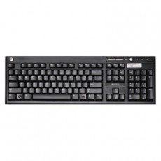 HP 697737-071 Katydid USB Wired Keyboard - Standard QWERTY Layout for Office & Home Use, Compatible with PC/Laptop (Black) - Perfect for Typing, Gaming & Productivity Work