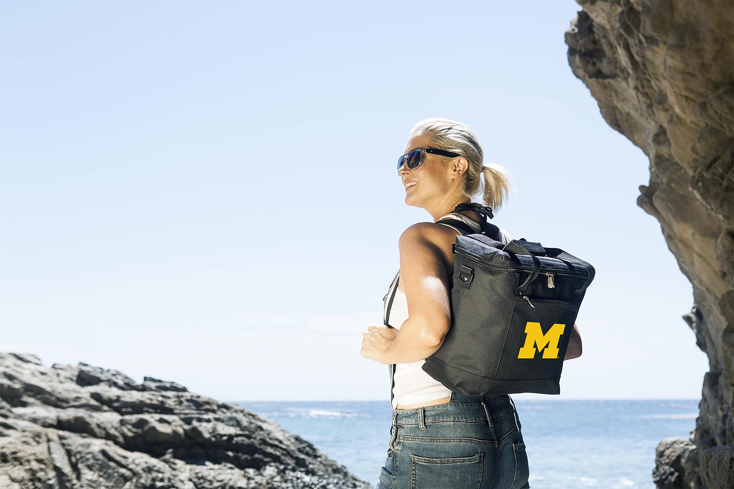 PICNIC TIME NCAA Unisex-Adult Montero Insulated Cooler Tote Bag for Beach, Picnics, Tailgating & Outdoor Adventures