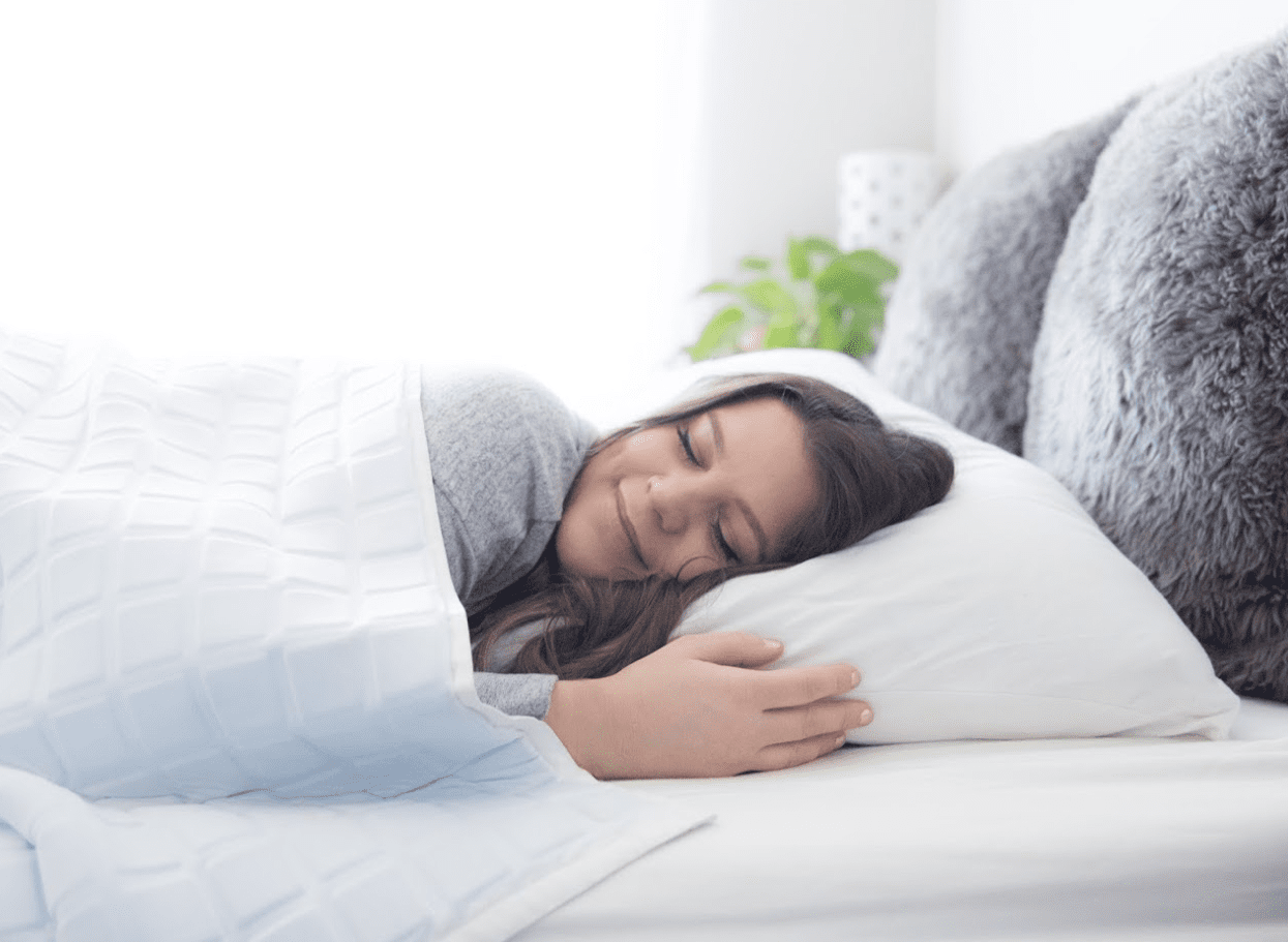 Opulence Glacier Cooling Weighted Blanket for Adults - Soft & Breathable Summer Throw - Perfect for Hot Sleepers, Anxiety Relief & Stress Reduction