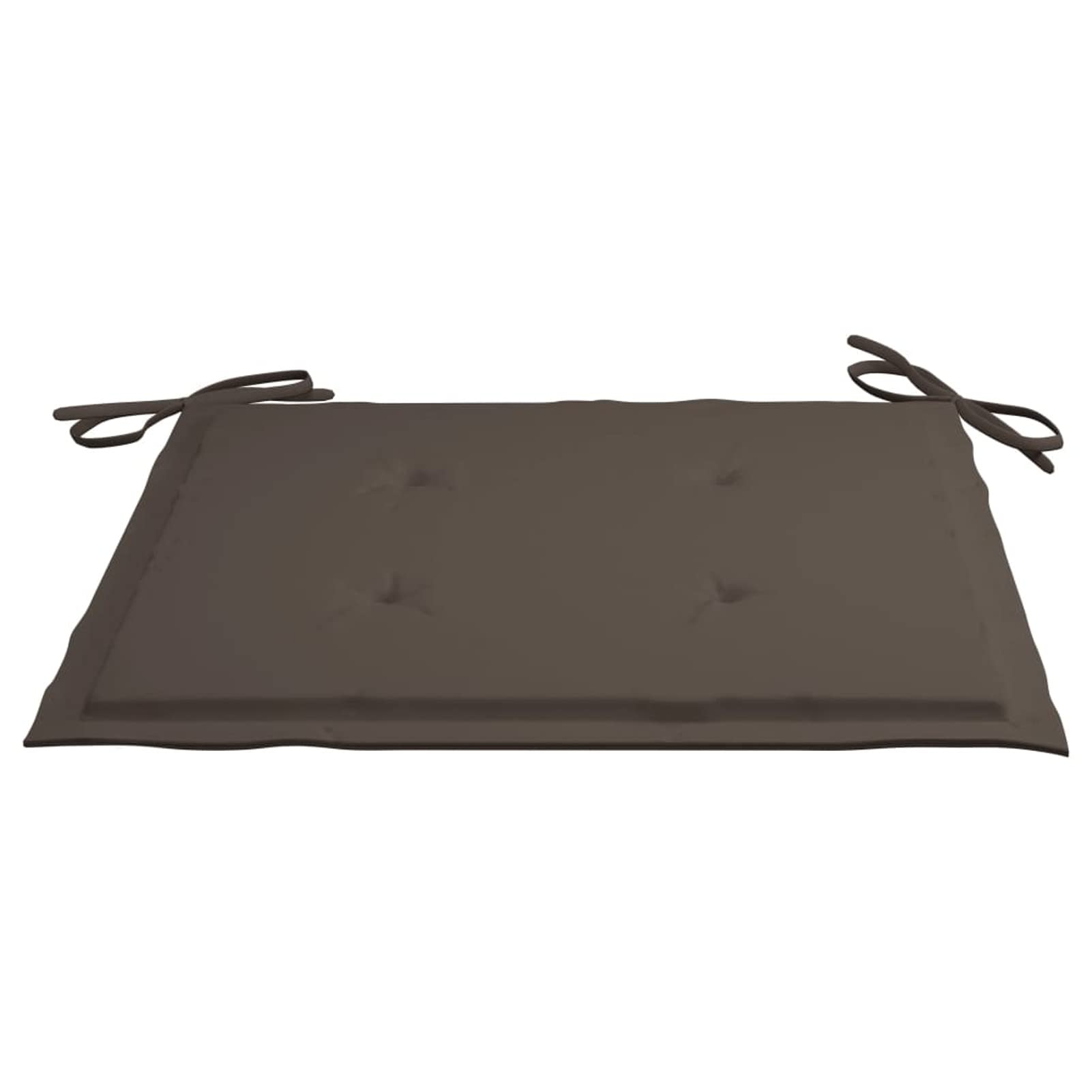 Tidyard 6-Piece Outdoor Garden Chair Cushions Set - Water-Resistant Fabric Seat Cushions for Patio Furniture (19.7x19.7x1.2 Inches, Taupe) - Perfect for Backyard, Deck, Poolside & Outdoor Dining Areas