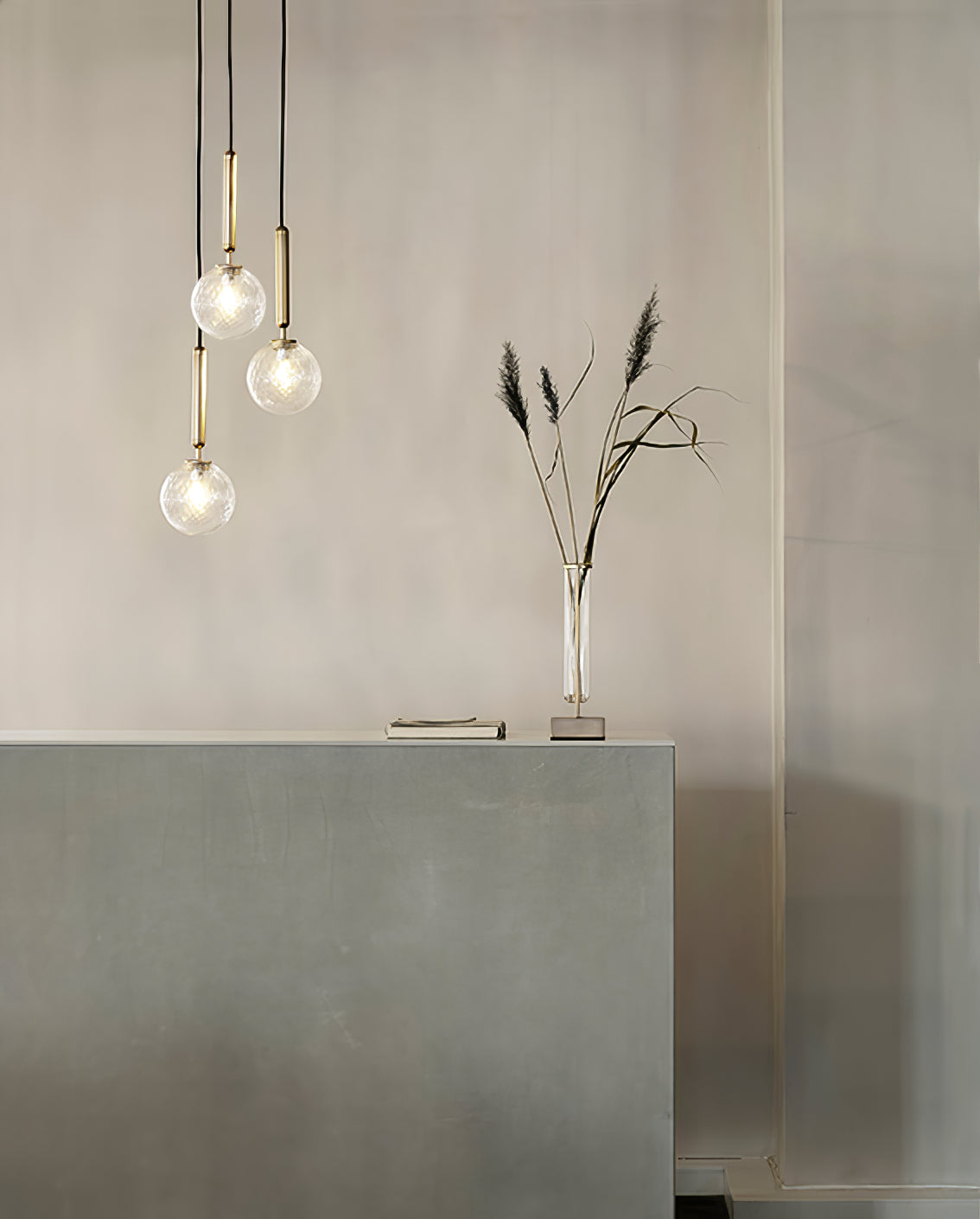 Modern Luminae Pendant Light - Adjustable Hanging Fixture for Kitchen Island, Dining Room & Bedroom - Energy Efficient LED Ceiling Light with Dimmable Function