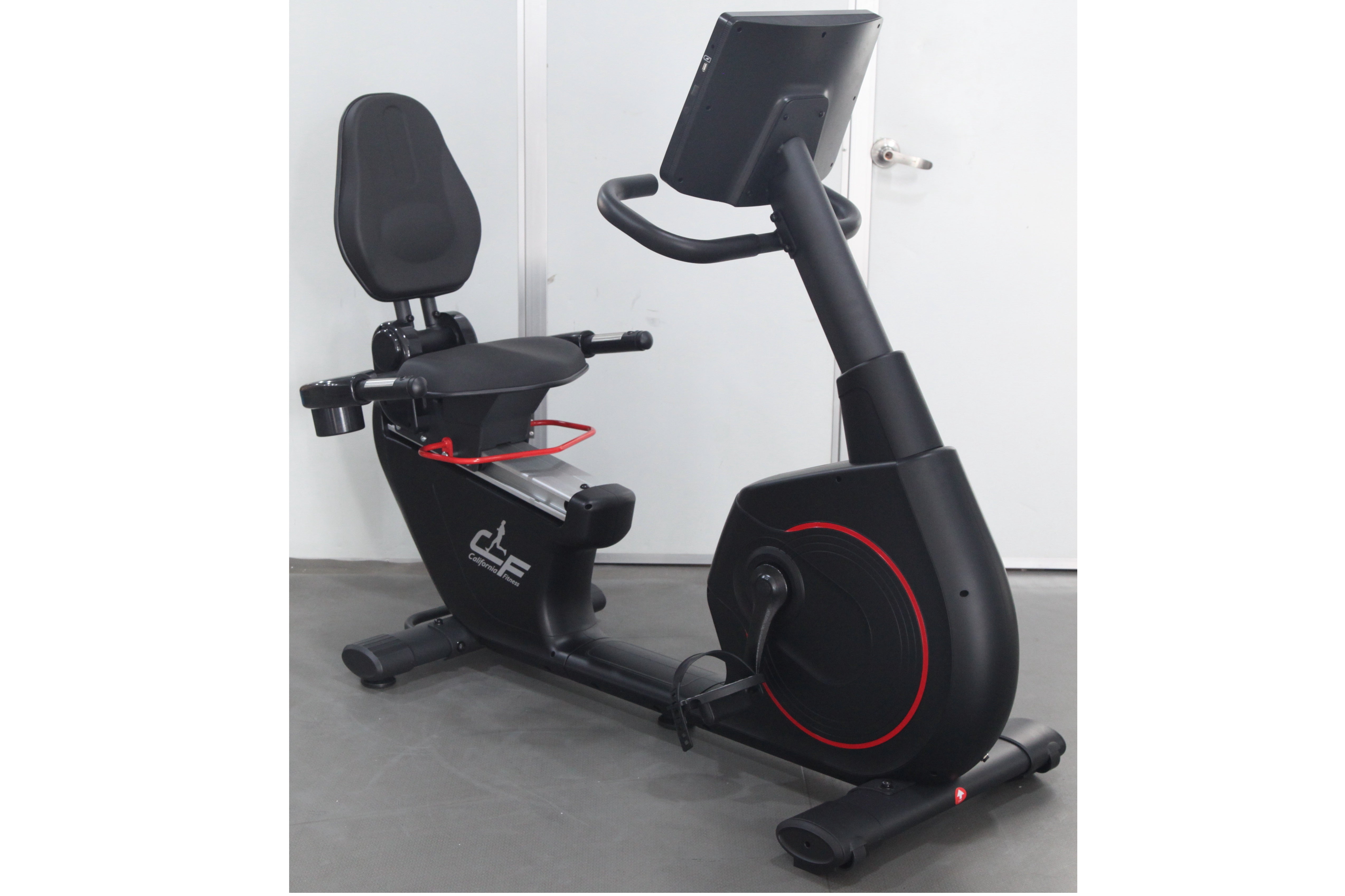 California Fitness R8 Recumbent Exercise Bike - Quiet Magnetic Resistance, LCD Display, 16 Levels Adjustable for Home Gym - Perfect for Low-Impact Cardio, Rehabilitation & Seniors Fitness