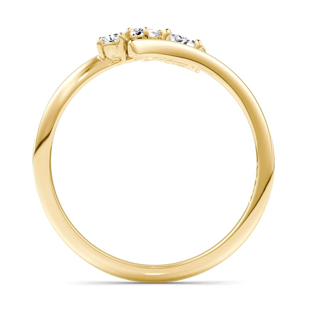 Exquisite Mixed Cut Three Stone Lab Grown Diamond Promise Ring - Perfect for Engagements, Anniversaries & Romantic Gifts