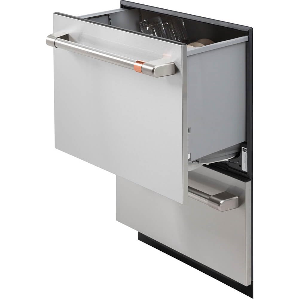 CAFE Dishwasher Drawer - Compact Under Counter Dishwasher for Small Kitchens, Apartments & RVs | Energy Star Rated, Stainless Steel Interior, Quiet Operation