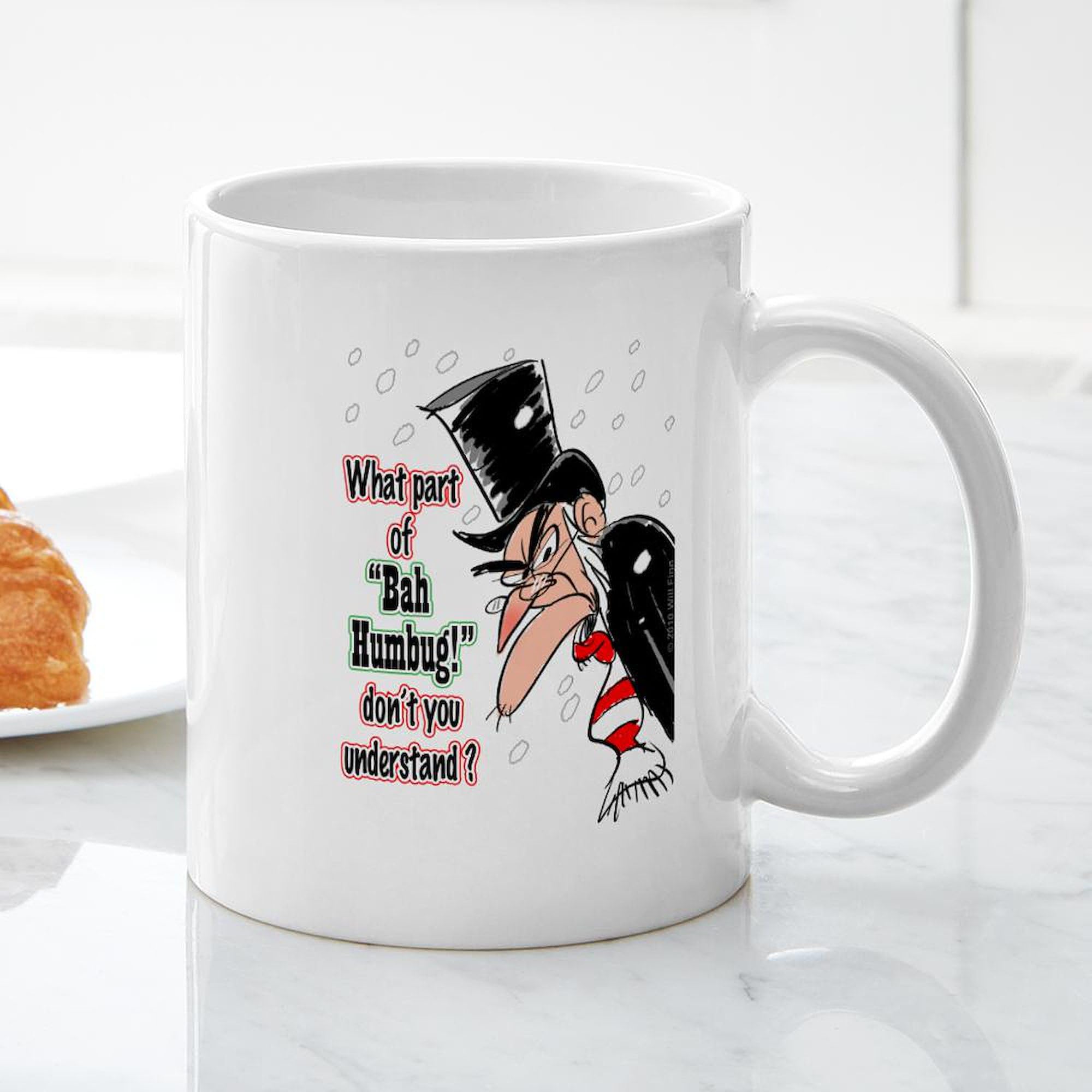 Scrooge 1 Funny 11 oz (325 ml) Ceramic Coffee Mug - Perfect for Office, Home & Gifts - Dishwasher & Microwave Safe