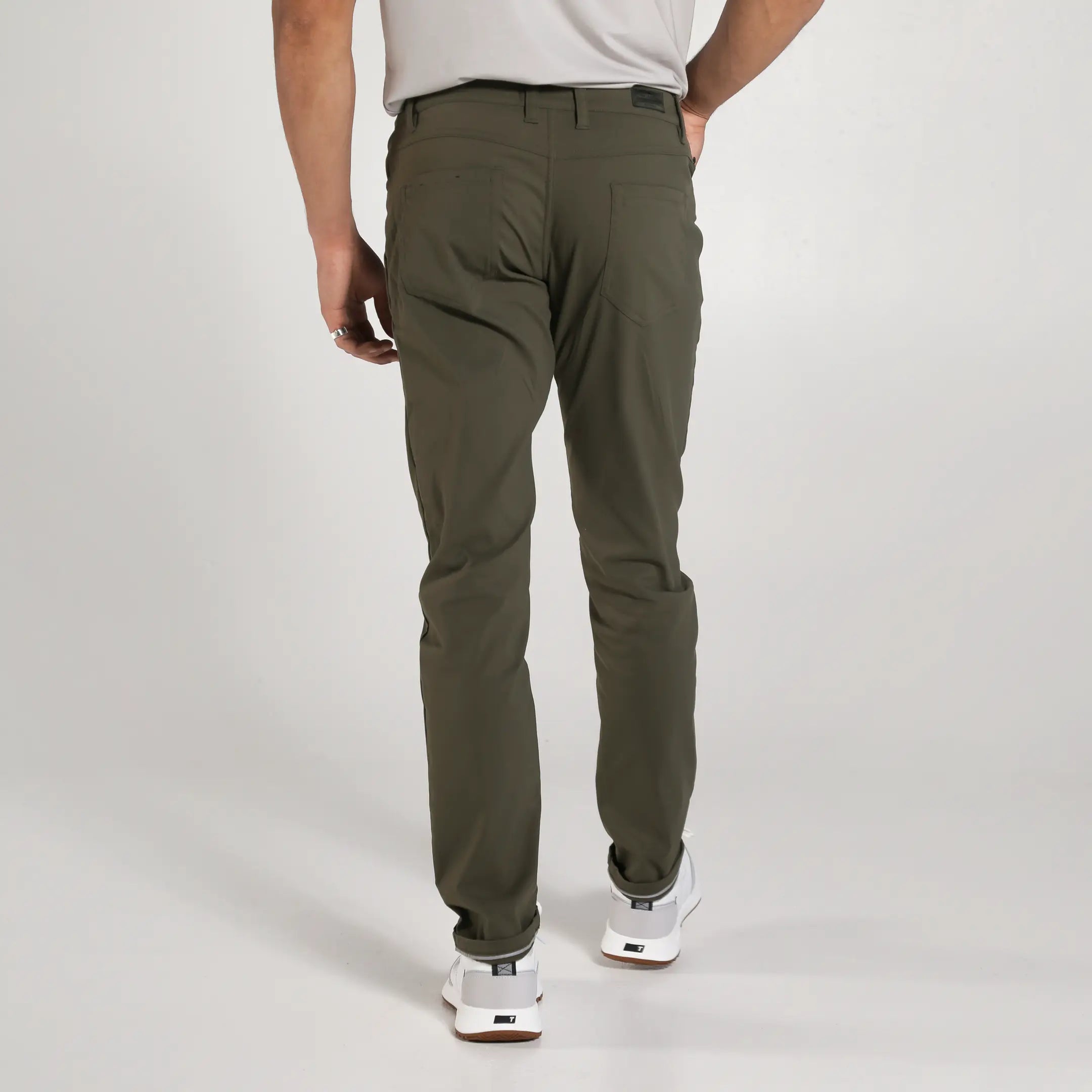 TRUE All Day 5 Pocket Pants for Men - Comfortable Stretch Work Pants for Office, Travel & Outdoor Activities