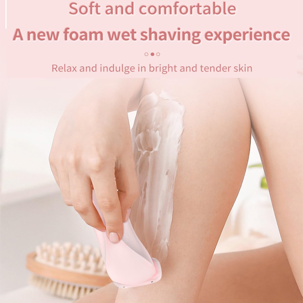 **Belarae 2-in-1 Electric Razor for Women – Brazilian Shaver & Smooth Shave – Rechargeable Bikini & Leg Hair Remover – Painless & Waterproof (Blue) | Perfect for Travel, Gym & Sensitive Skin**