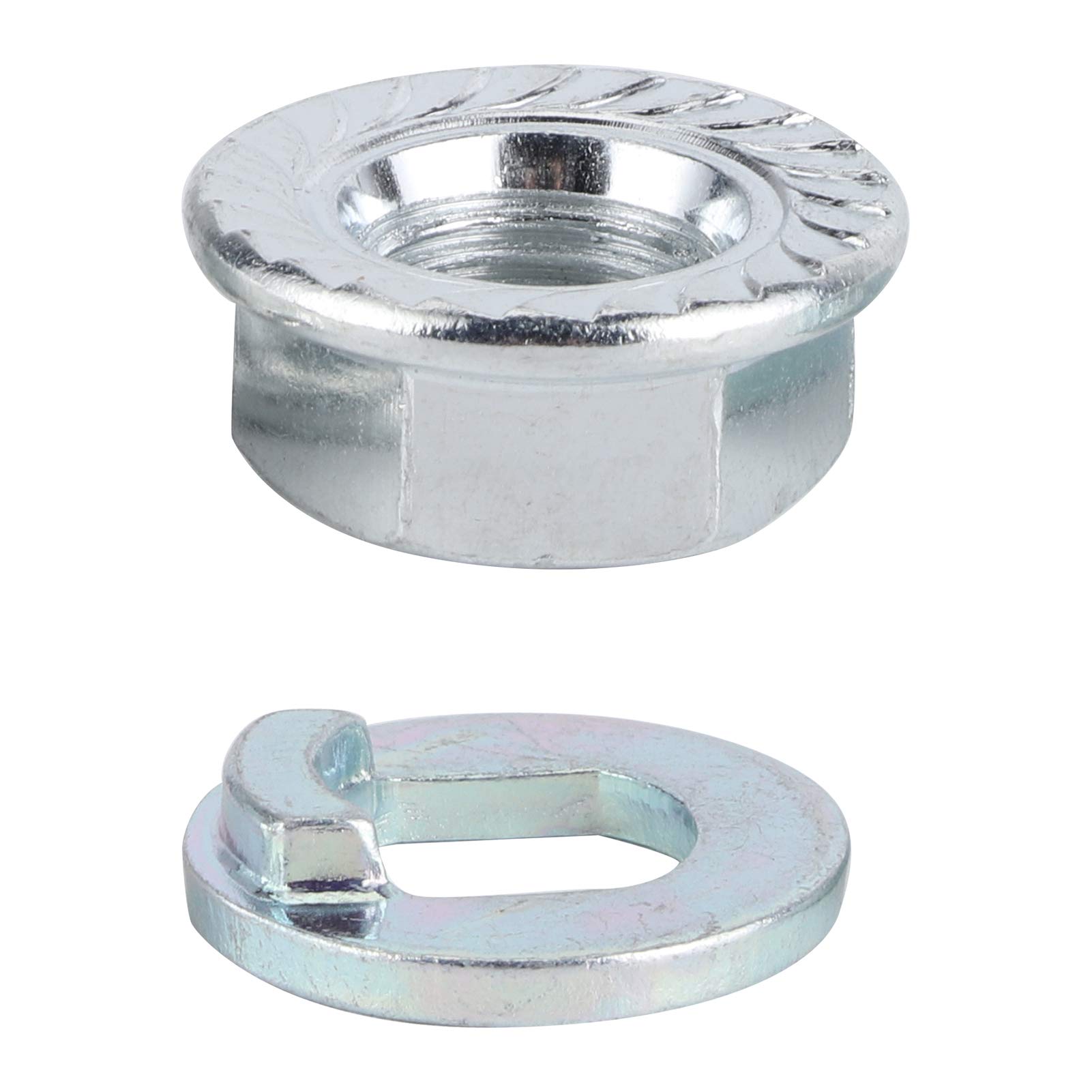 Premium Steel Alloy Scooter Nuts - Durable Front Motor Wheel Replacement Parts for Electric Scooters | Perfect for DIY Repairs & Maintenance