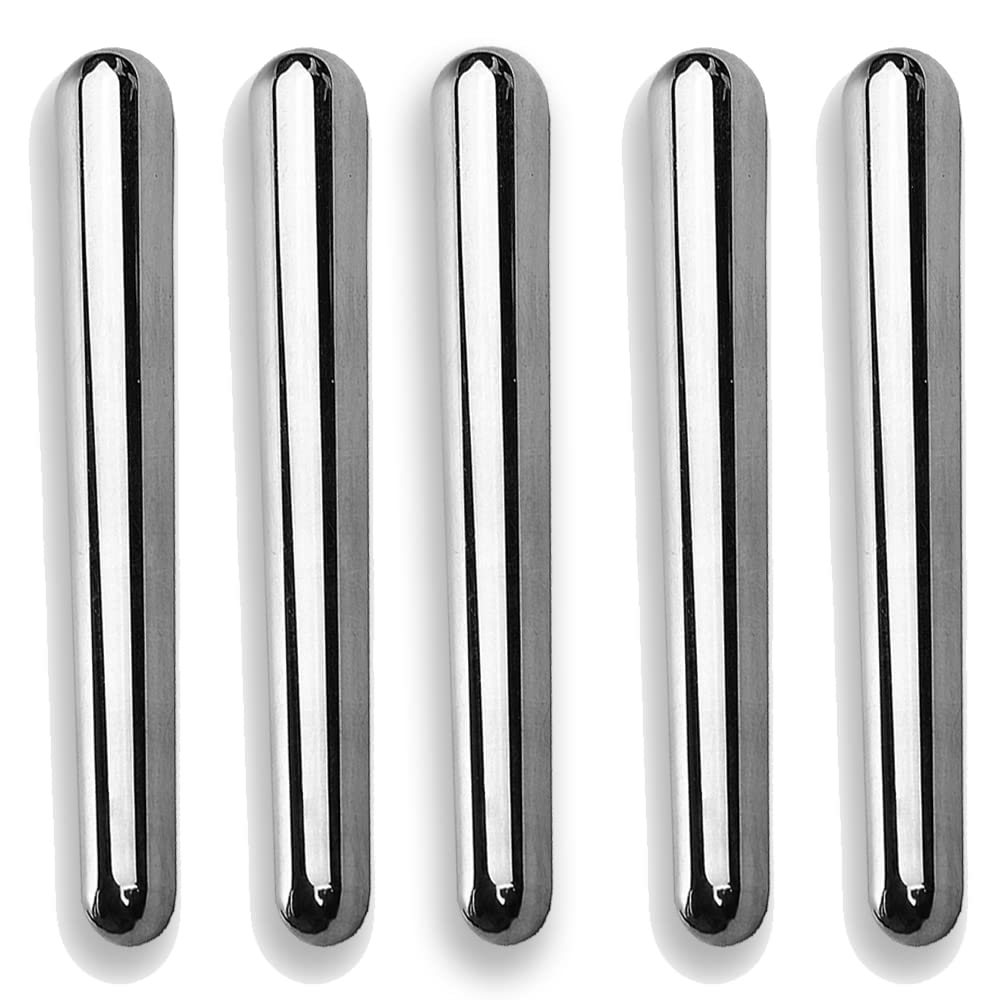 5 PCS Stainless Steel Gua Sha Massage Tools - Face Massage Therapy Stick & Acupressure Wand for Deep Tissue & Myofascial Release - Relieve Pain & Tension - Perfect for Home Spa, Facial Care & Muscle Relaxation
