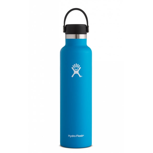 24 oz Standard Mouth Water Bottle - BPA Free, Leak Proof, Durable Stainless Steel for Gym, Hiking & Everyday Use
