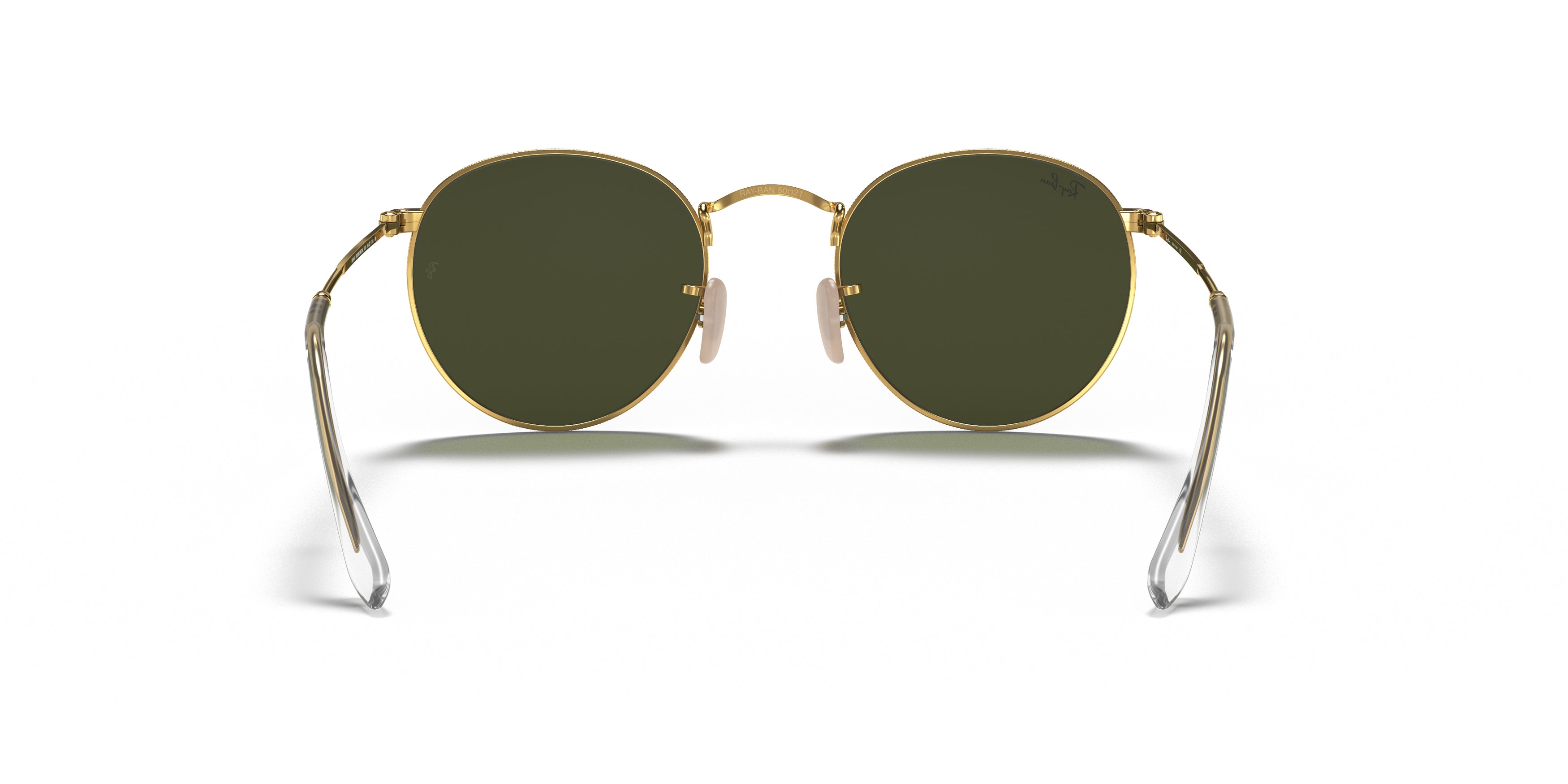 Ray Ban Round Metal Sunglasses - Classic Polarized Aviator Style for Men & Women - UV Protection for Driving, Beach & Outdoor Activities