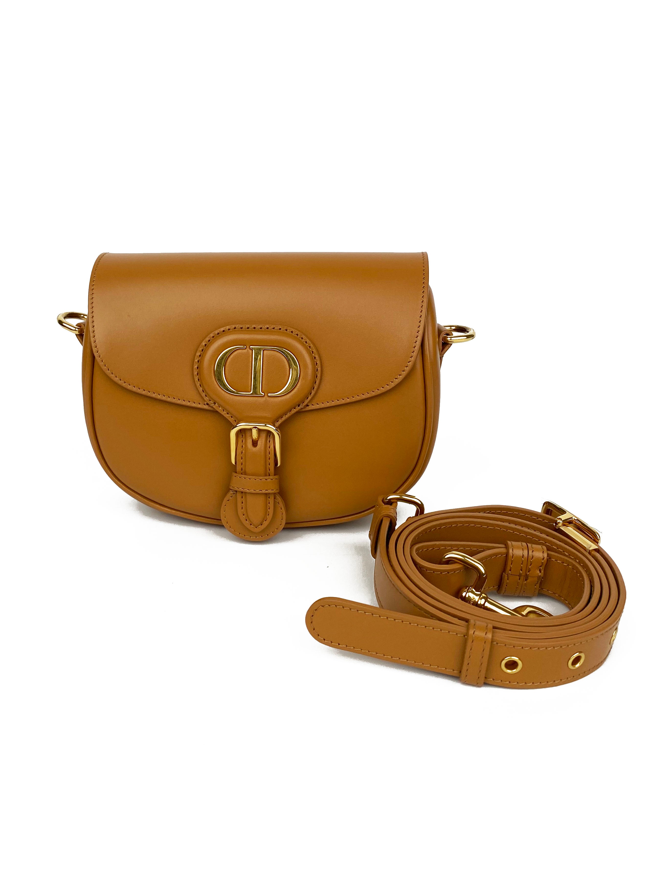 Dior Small Brown Bobby Bag - Luxury Crossbody Handbag for Women | Perfect for Date Night, Parties & Everyday Use