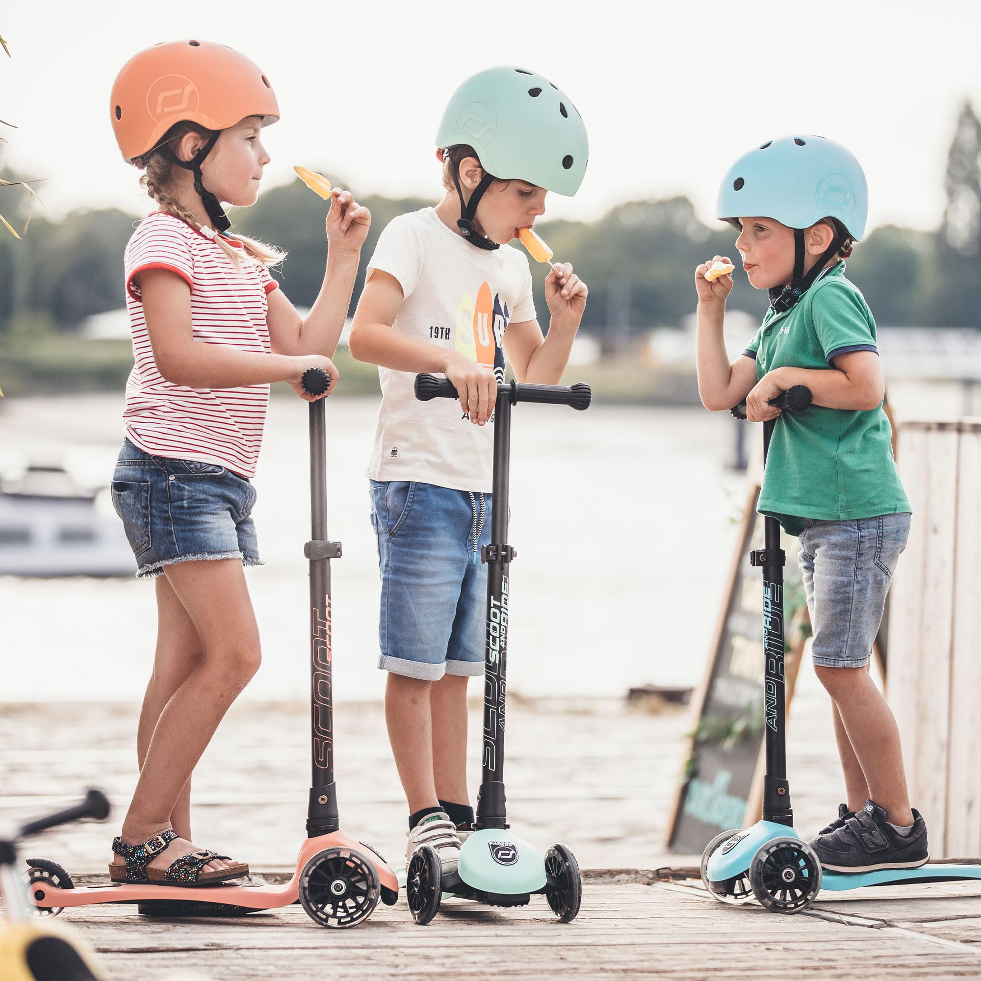 **Best Toddler Push Scooter - 3-in-1 Stand-Up Ride-On Scooter for Kids Ages 1-5 | Foldable & Adjustable | Indoor & Outdoor Play, Park, Backyard Fun**
