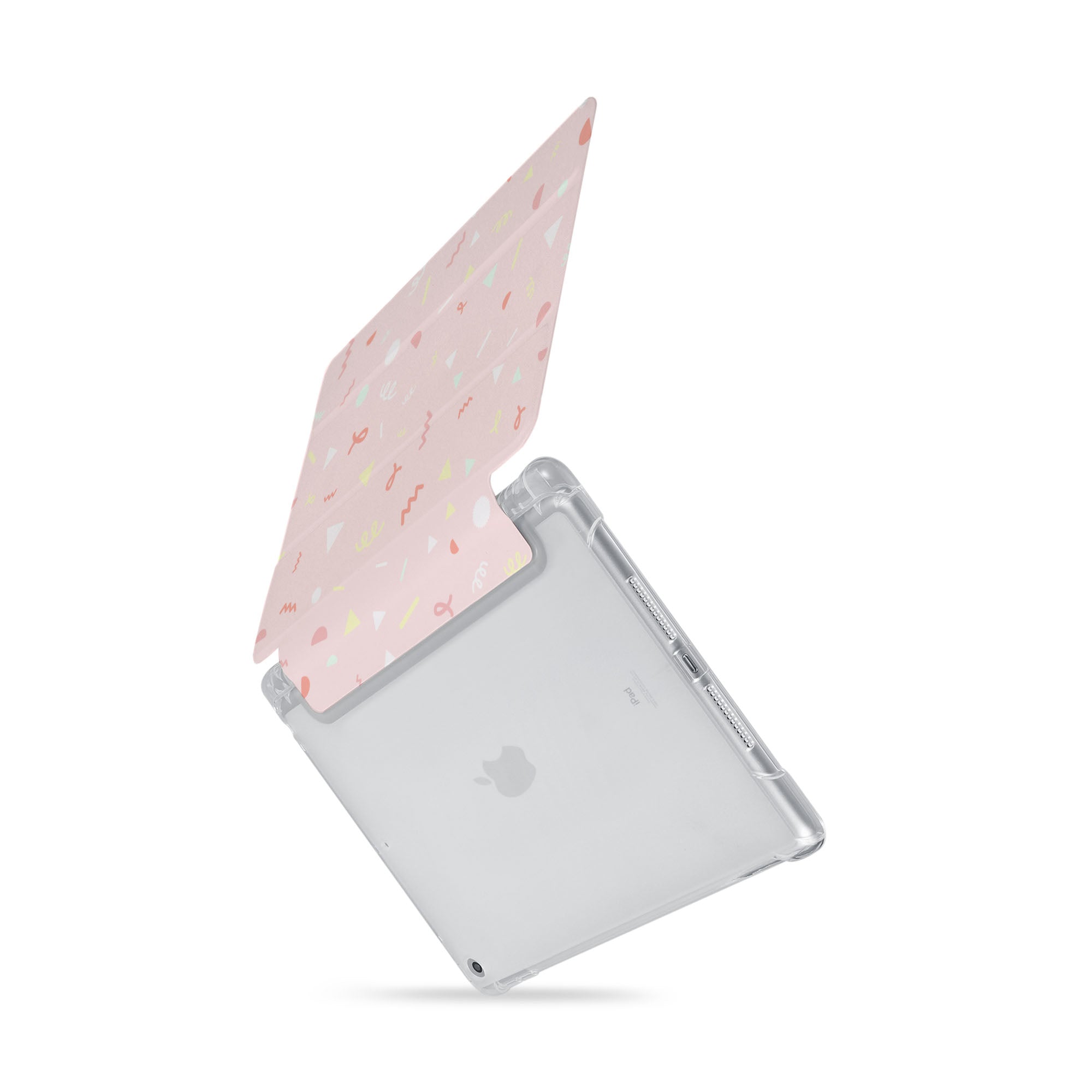 iPad See-Through Case - Clear Protective Cover for iPad Air/Pro/Mini - Perfect for Babies & Kids - Use at Home, School, or Travel