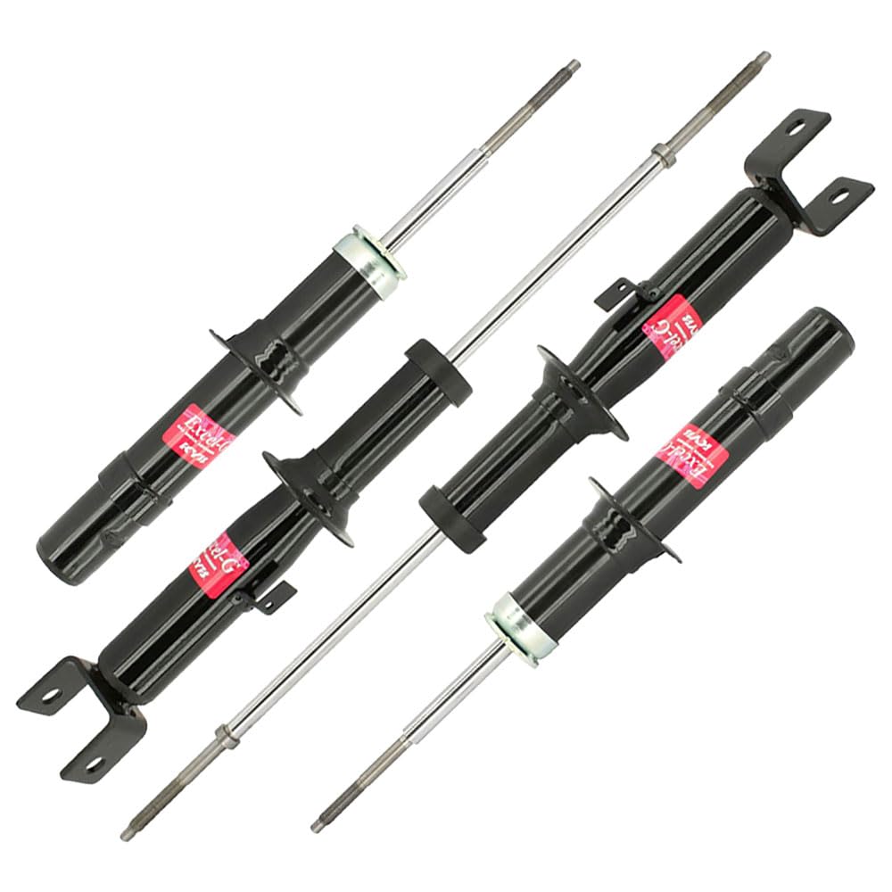 Excel-G Performance Shocks & Struts Set of 4 for Chrysler Sebring & Dodge Stratus (2001-2006) - 77-62193AQ by BuyAutoParts - Improve Ride Comfort & Handling for Daily Commute & Road Trips