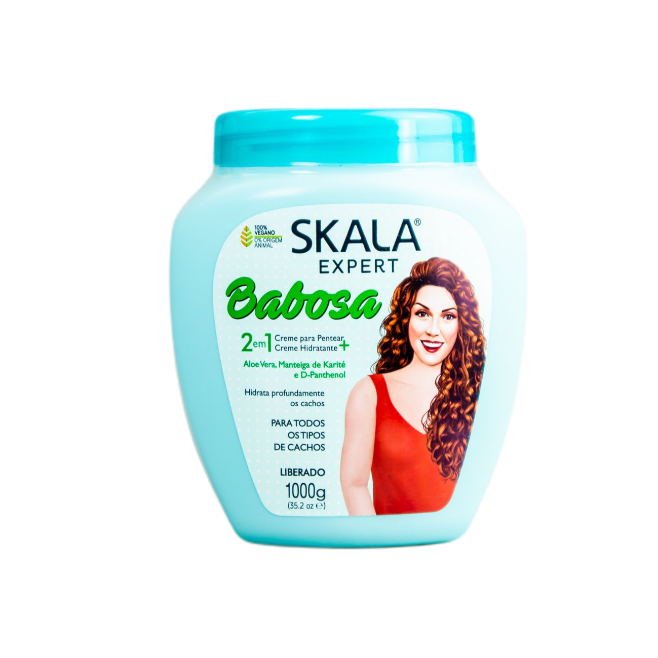 Scala 2-in-1 Aloe Vera Treatment Cream for Hair & Skin - Deep Moisturizing & Repair for Dry, Damaged Hair & Sensitive Skin - Perfect for Daily Hair Care & Post-Sun Skin Soothing