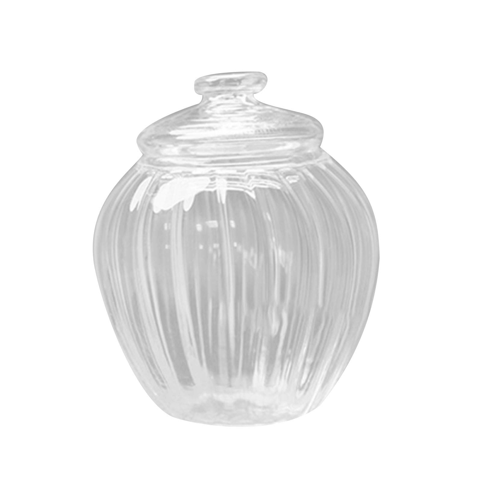 Mini Glass Candy Bottle Dollhouse Miniature - Tiny Simulation Storage Jars for DIY Dollhouse Accessories, Perfect Miniature Toy Gift Set for Collectors & Kids - Great for Dollhouse Decor, Craft Projects & Party Favors