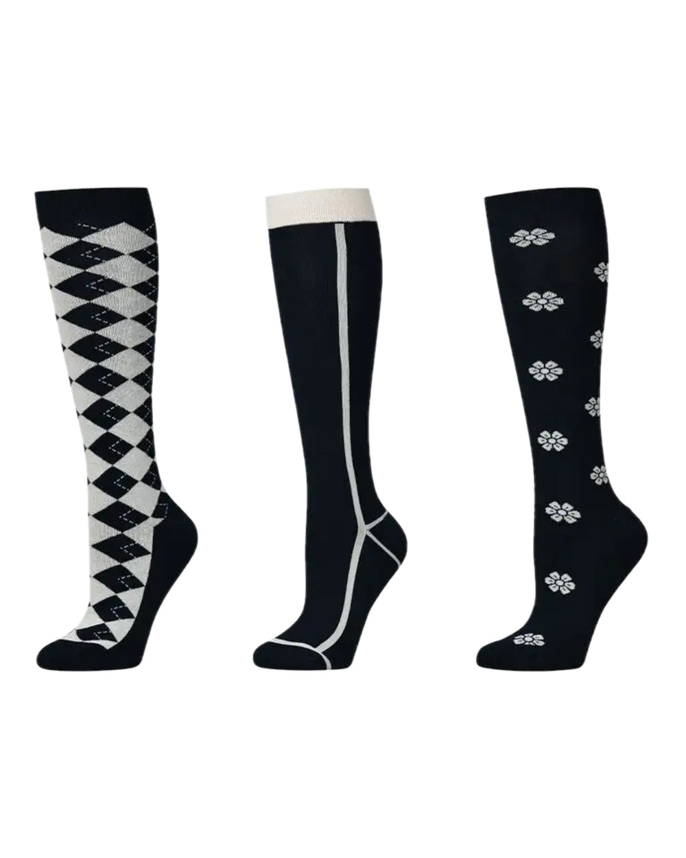 Dublin Three Pack Socks for Men - Comfortable Cotton Crew Socks for Everyday Wear, Work & Sports | Multipack Casual Socks