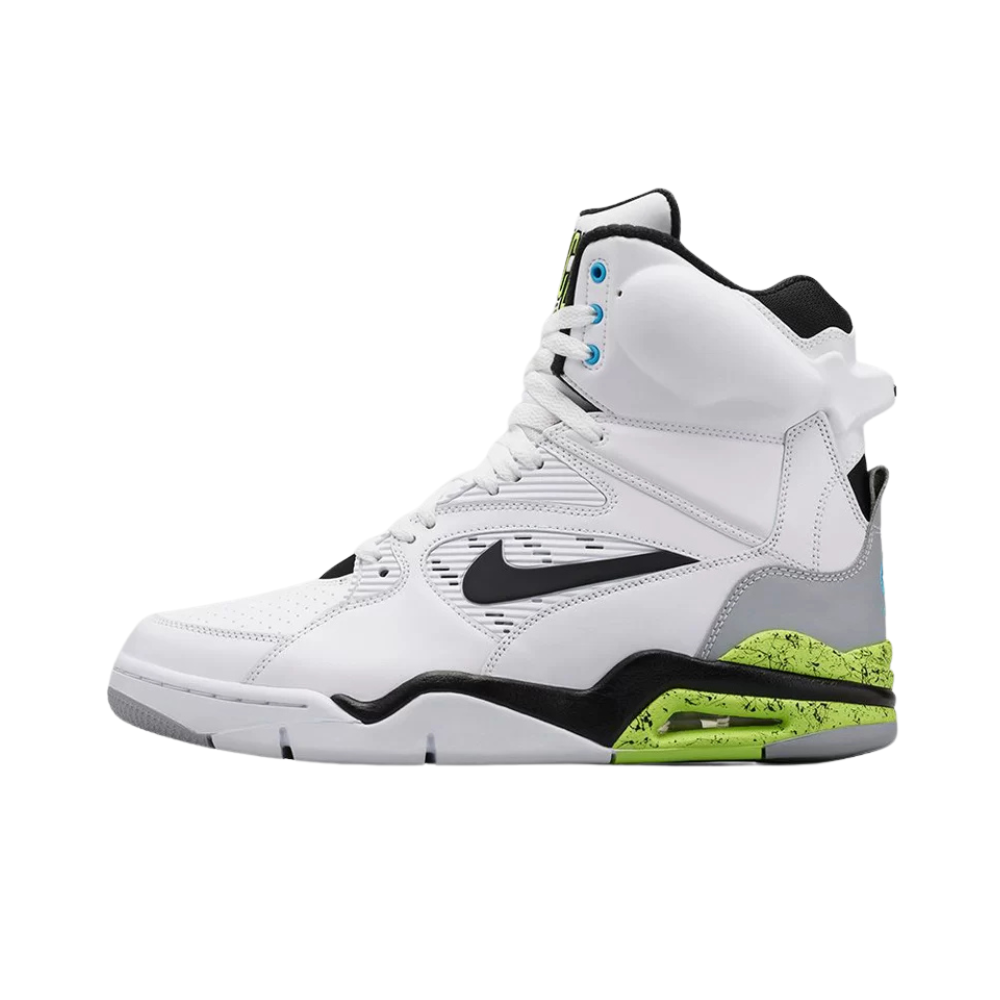 Nike Air Command Force Billy Hoyle Sneakers - Black/Wolf Grey/Volt Colorway - Retro Basketball Shoes for Men - Perfect for Streetwear & Casual Outfits