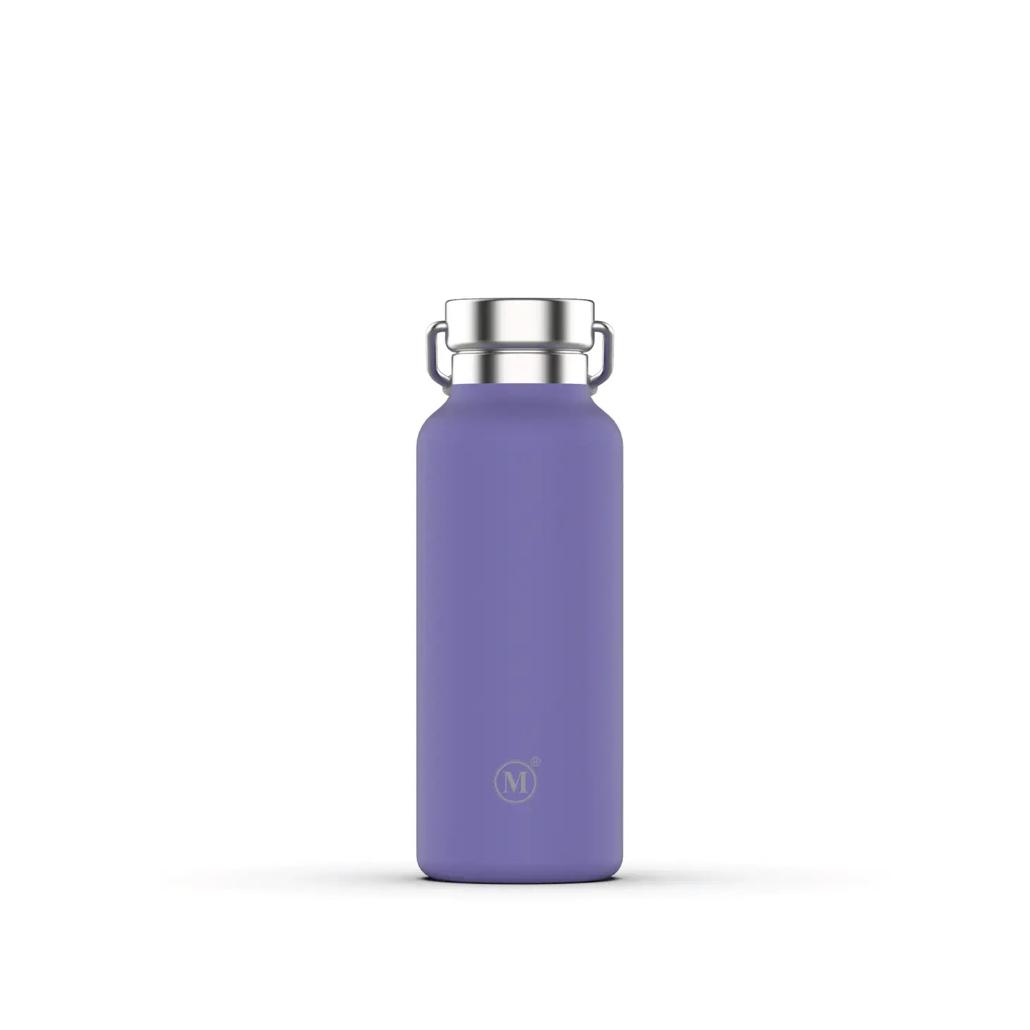 Premium 500ml Vacuum Insulated Stainless Steel Water Bottle - Leakproof & Temperature Retention for 24 Hours - Perfect for Hiking, Gym & Office Use - Elegant Lavender Color