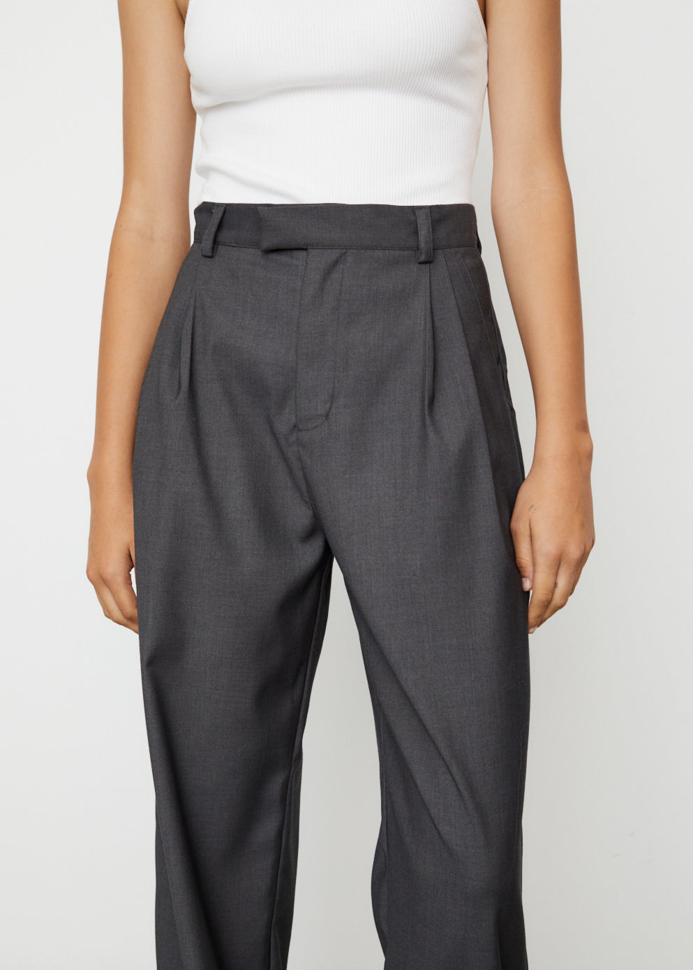 Ava Tailored Pants for Women - High Waist Slim Fit Office Work Pants - Professional Business Casual Trousers for Work, Office & Everyday Wear